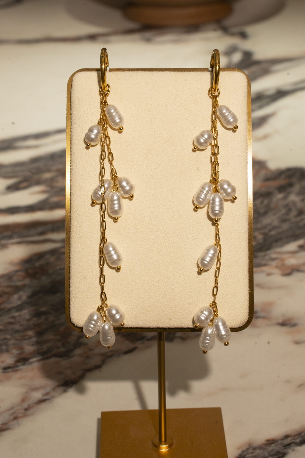 PALM Pearl Earrings