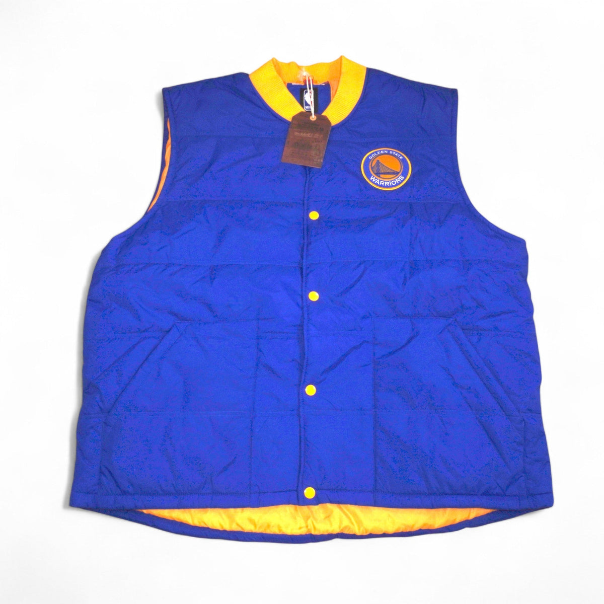 Mitchell & Ness Men's NBA Golden State Warriors Play Clock Vest Vests