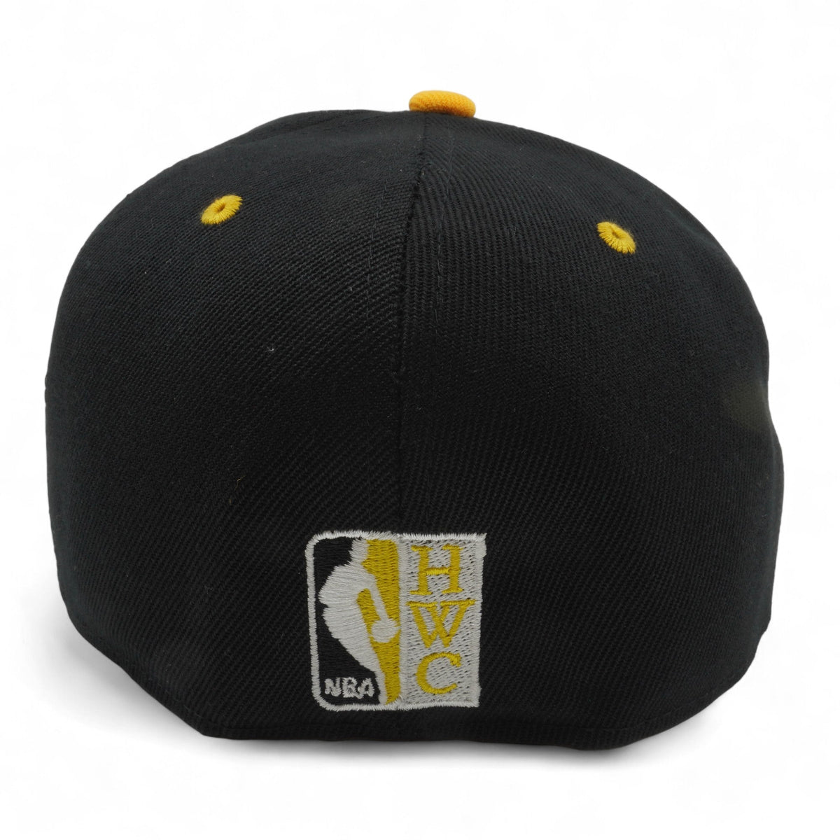 Mitchell & Ness Men's NBA Yellow Toe Fitted Hwc Lakers Fitted Caps