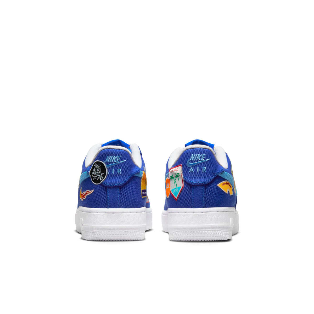 Nike Grade School Air Force 1 Low '07 Prm 'Los Angeles Patched Up Gs' Sneakers