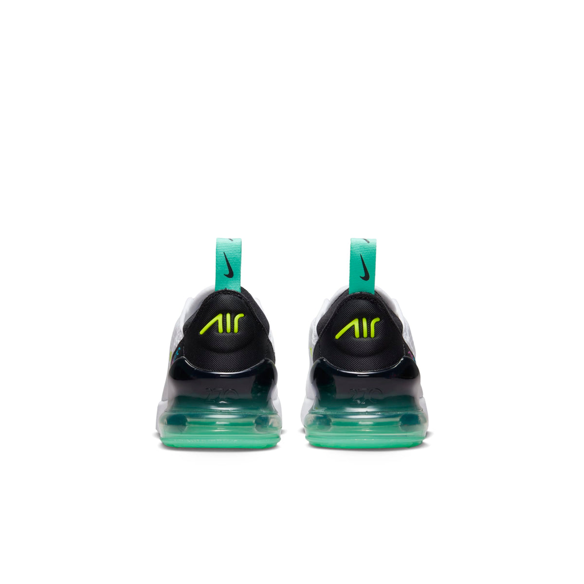 Nike Preschool Air Max 270 Ps 'White Volt' Sneakers