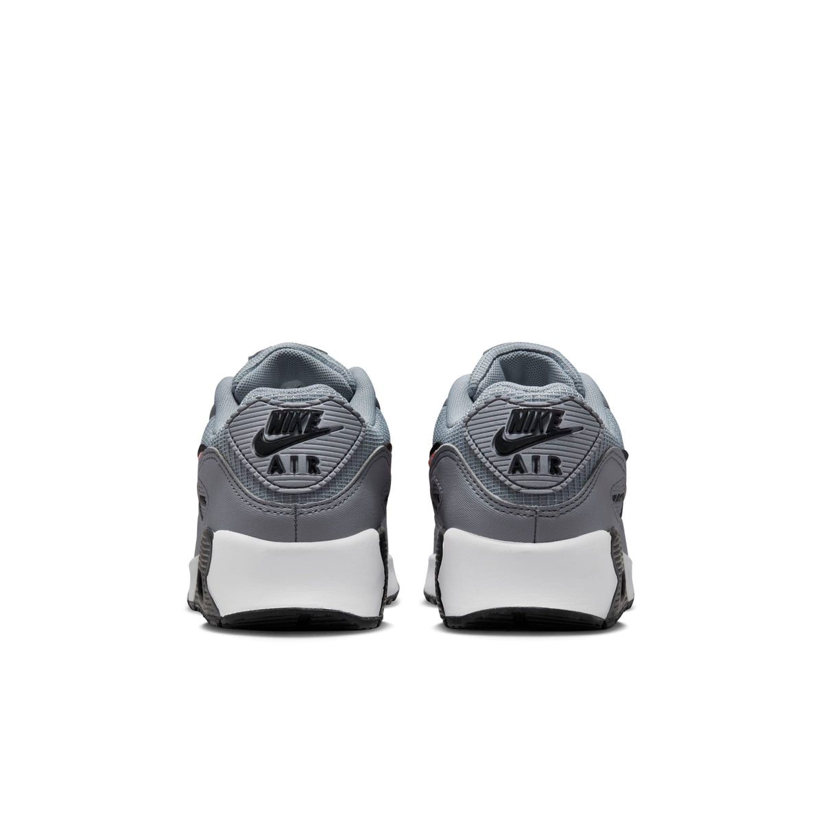 Nike Youth Air Max 90 Gs 'Grey/Orange' Sneakers