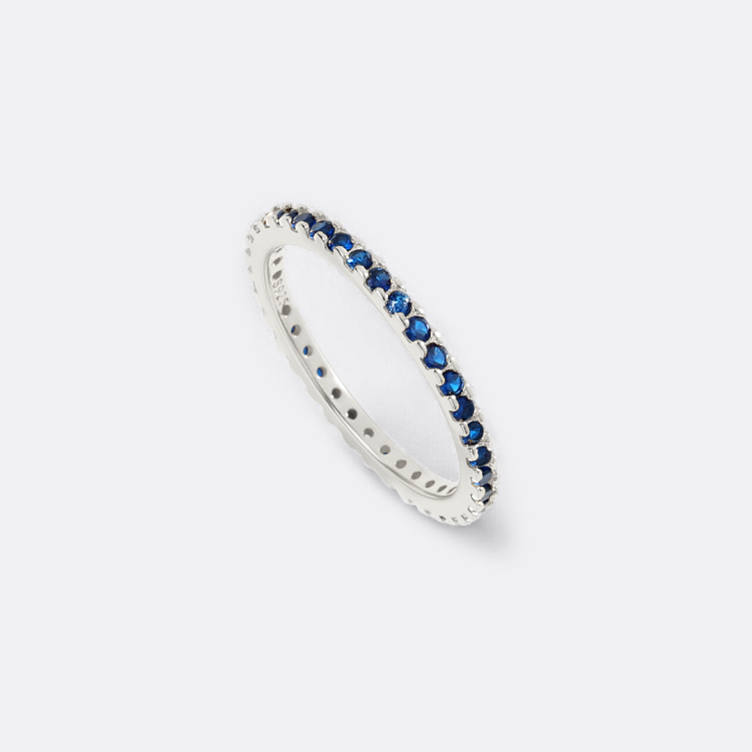 Mint & Lily December Birthstone Eternity Stacking Ring