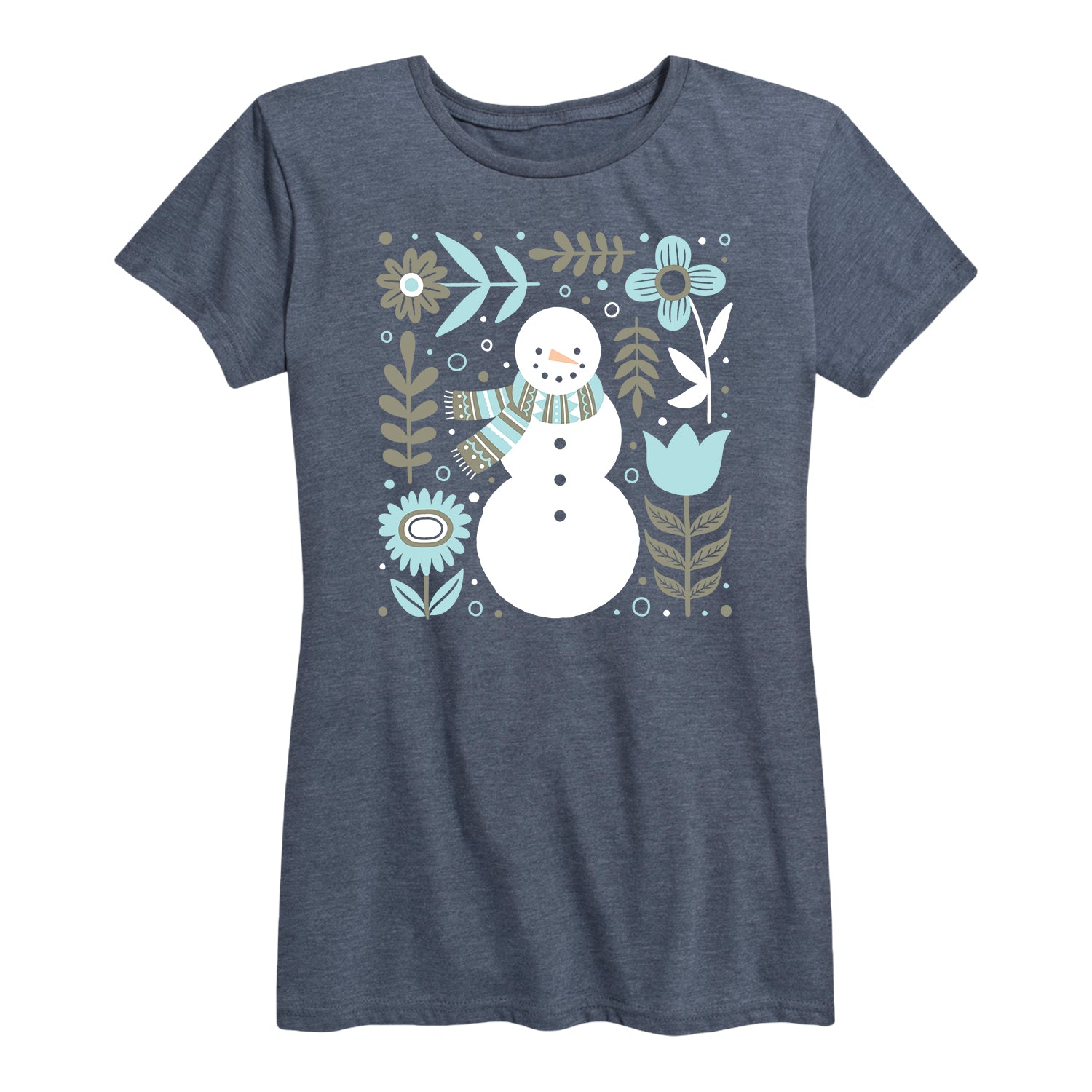 Women's - Instant Message - Scandinavian Snowman Short Sleeve