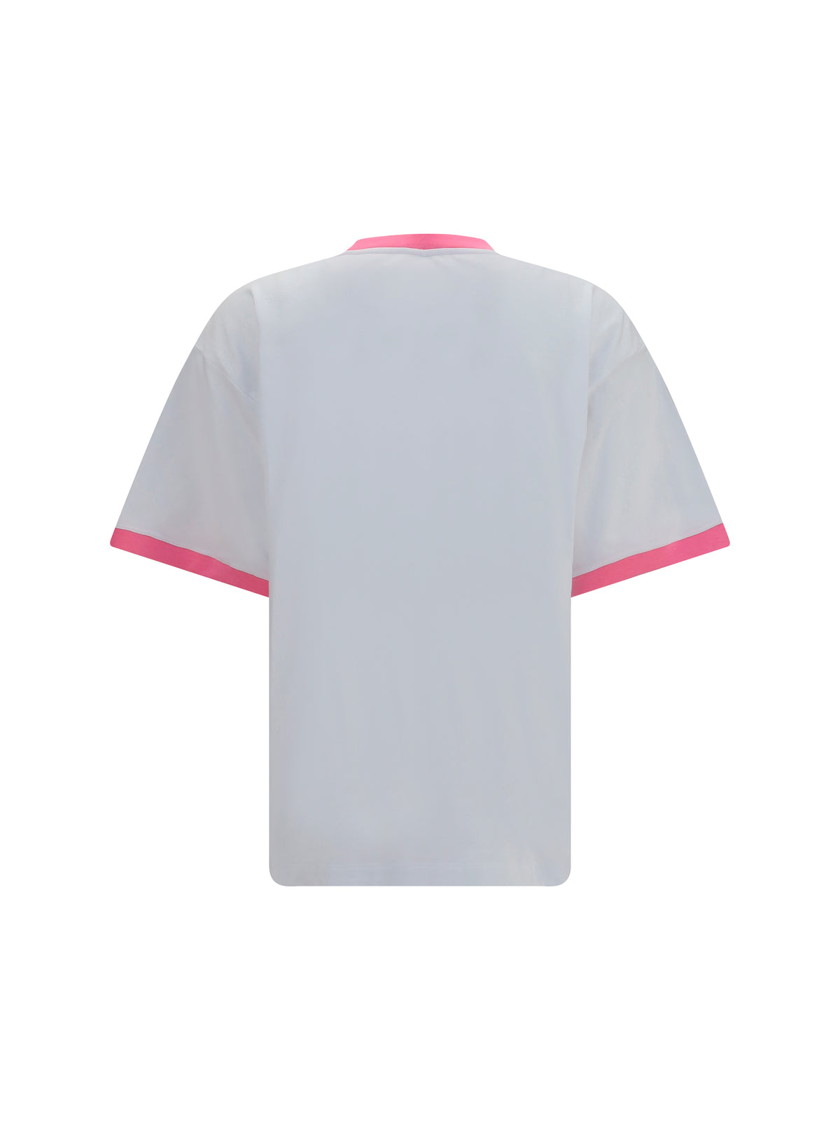 T-Shirt Cotton Jersey White/Guava