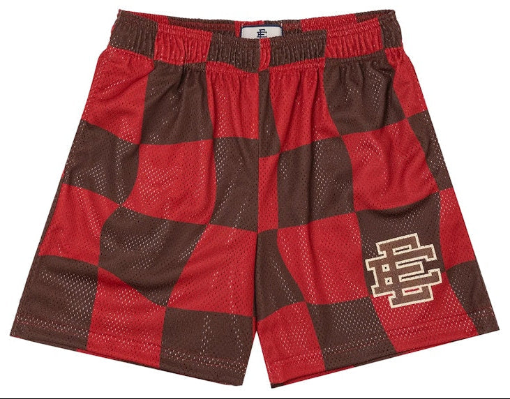 Red Chocolate Wavy Flag-