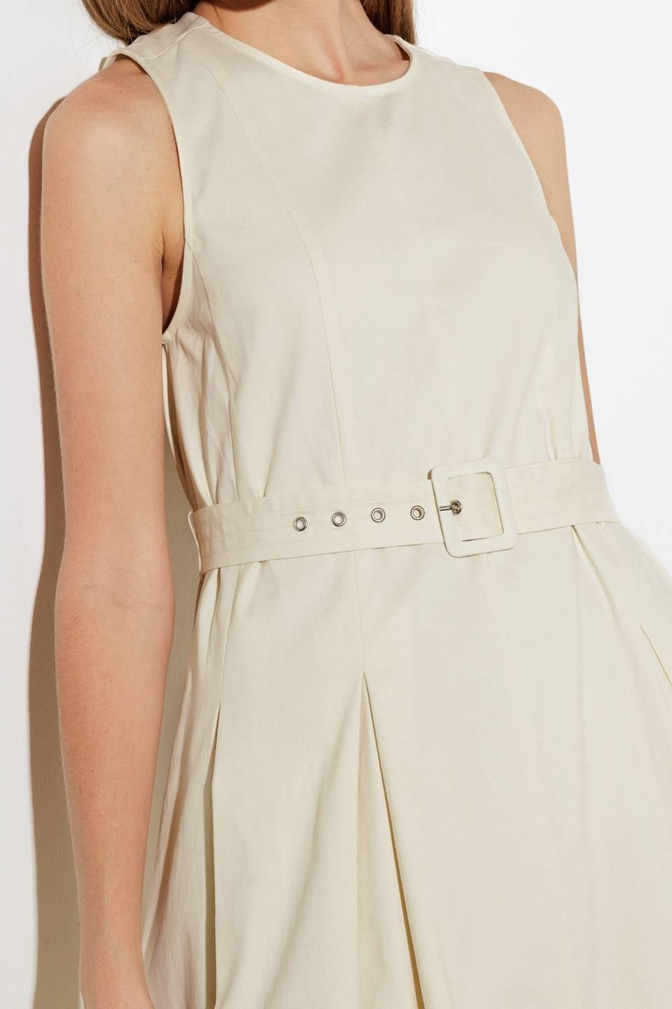 Over the Waters Woven Midi Dress