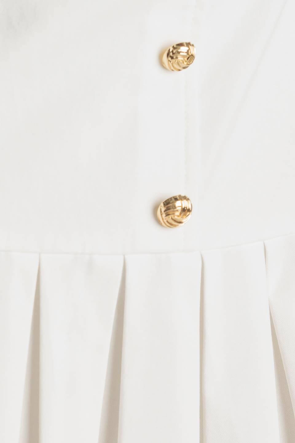 No Comparison White Woven Mini Dress