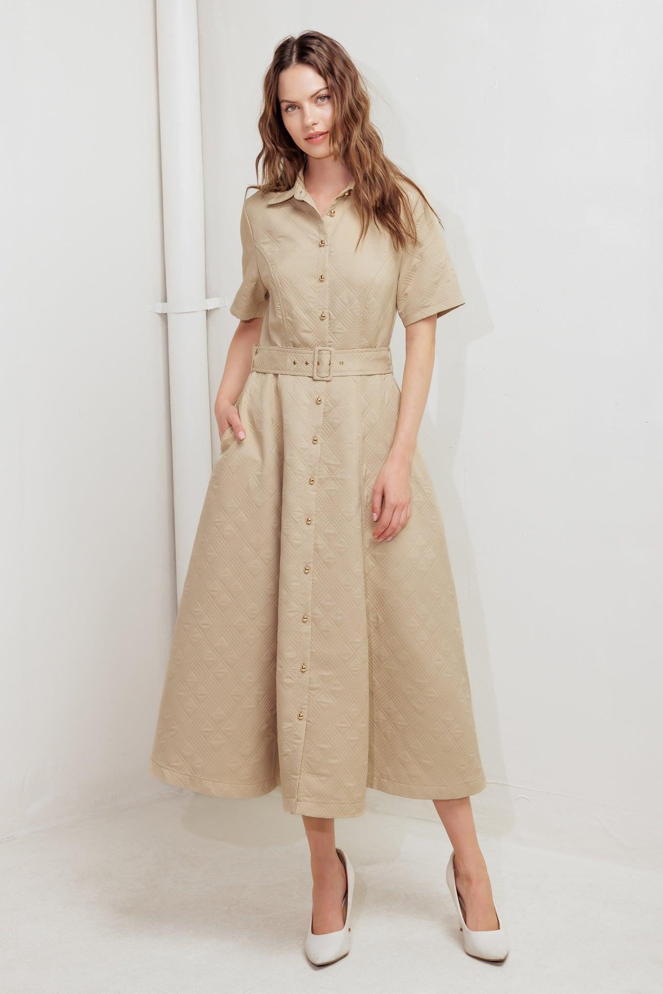 midi neutral dress Chic Woven Select Pant Waist Size:36W Maeve Dot Tulle Mini 85% Linen 36m