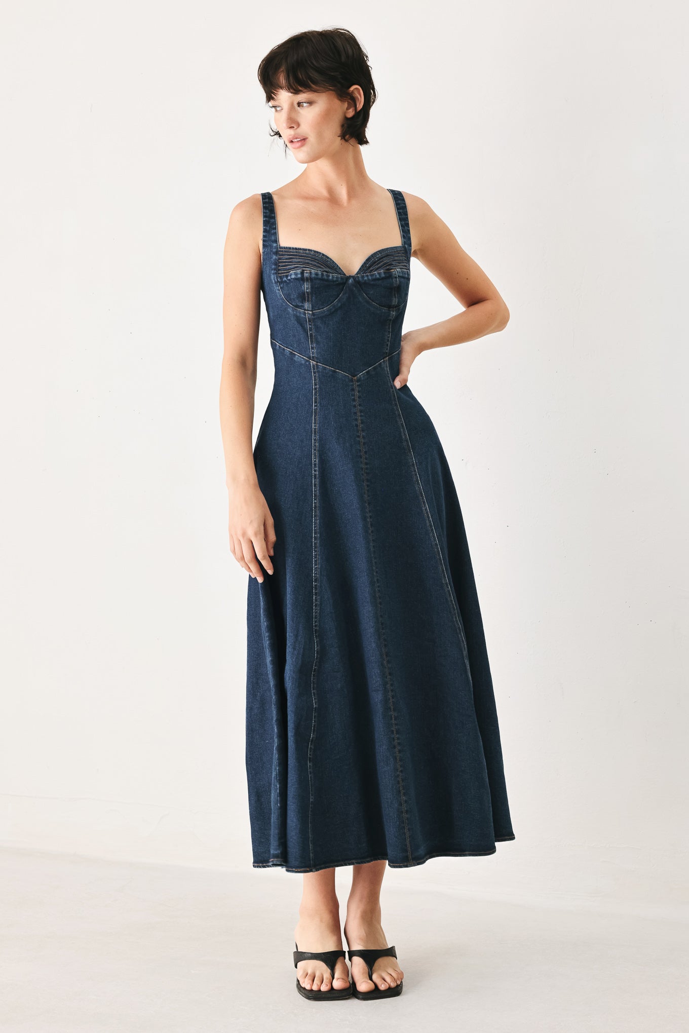 midi formal western dresses for ladies midi formal western dresses for ladies Worst Way Cowgirl Cream and Brown  Western Satin Midi Dress  Thomas and Rye