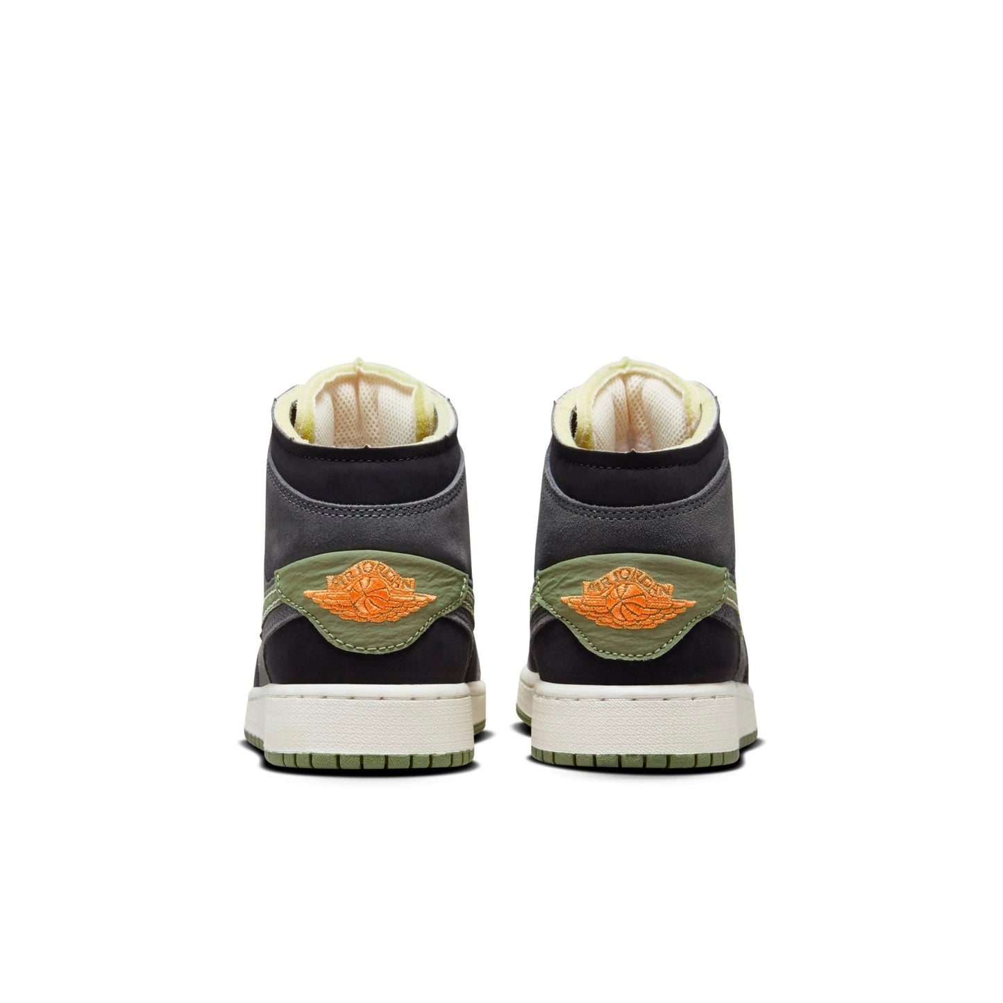 Grade School Air Jordan Retro 1 Mid Se 'Craft Anthracite Light Olive (Gs)'