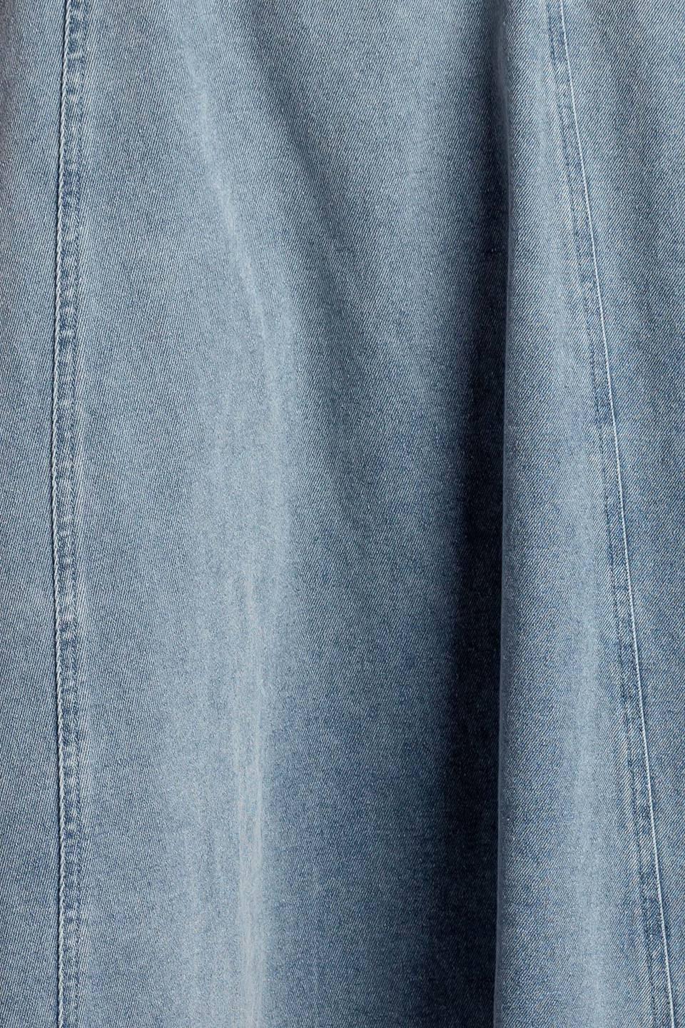At First Glance Denim Midi Skirt