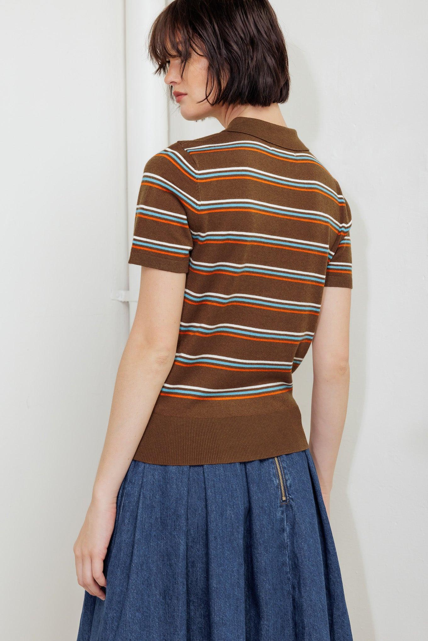 Pretty in Paradise Polo Top
