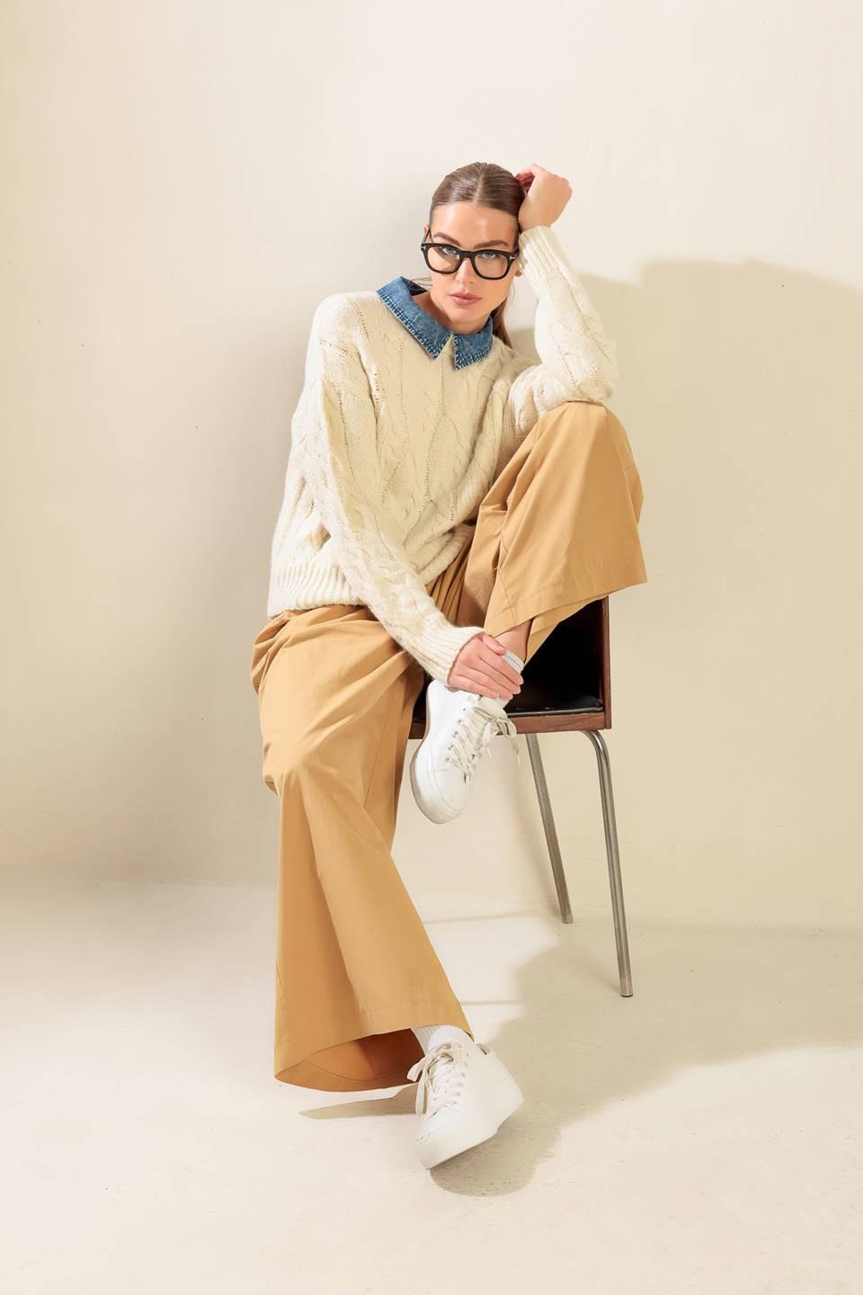 Totally Smitten Pullover Sweater Top