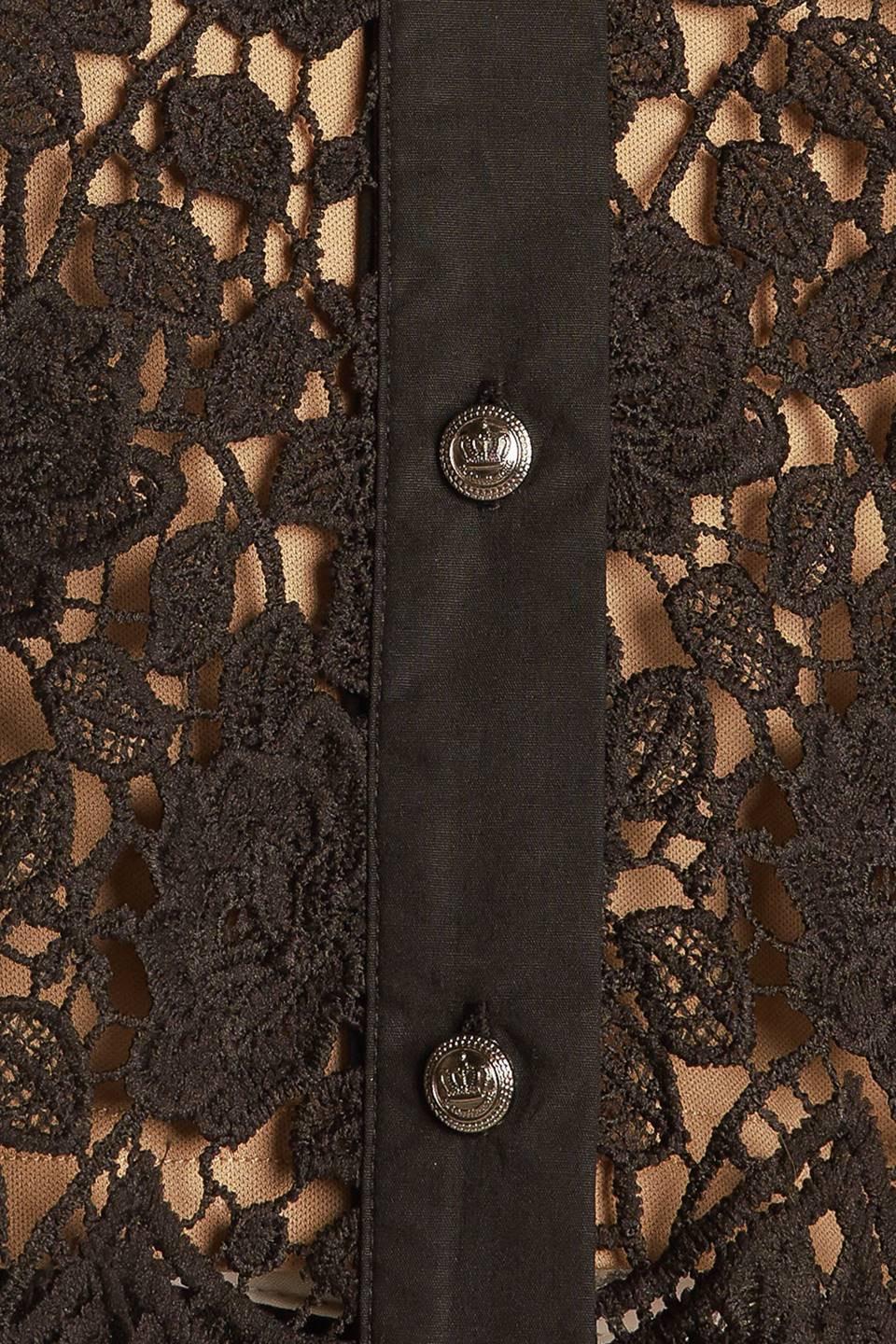 Dream of the Fleet Woven Lace Top