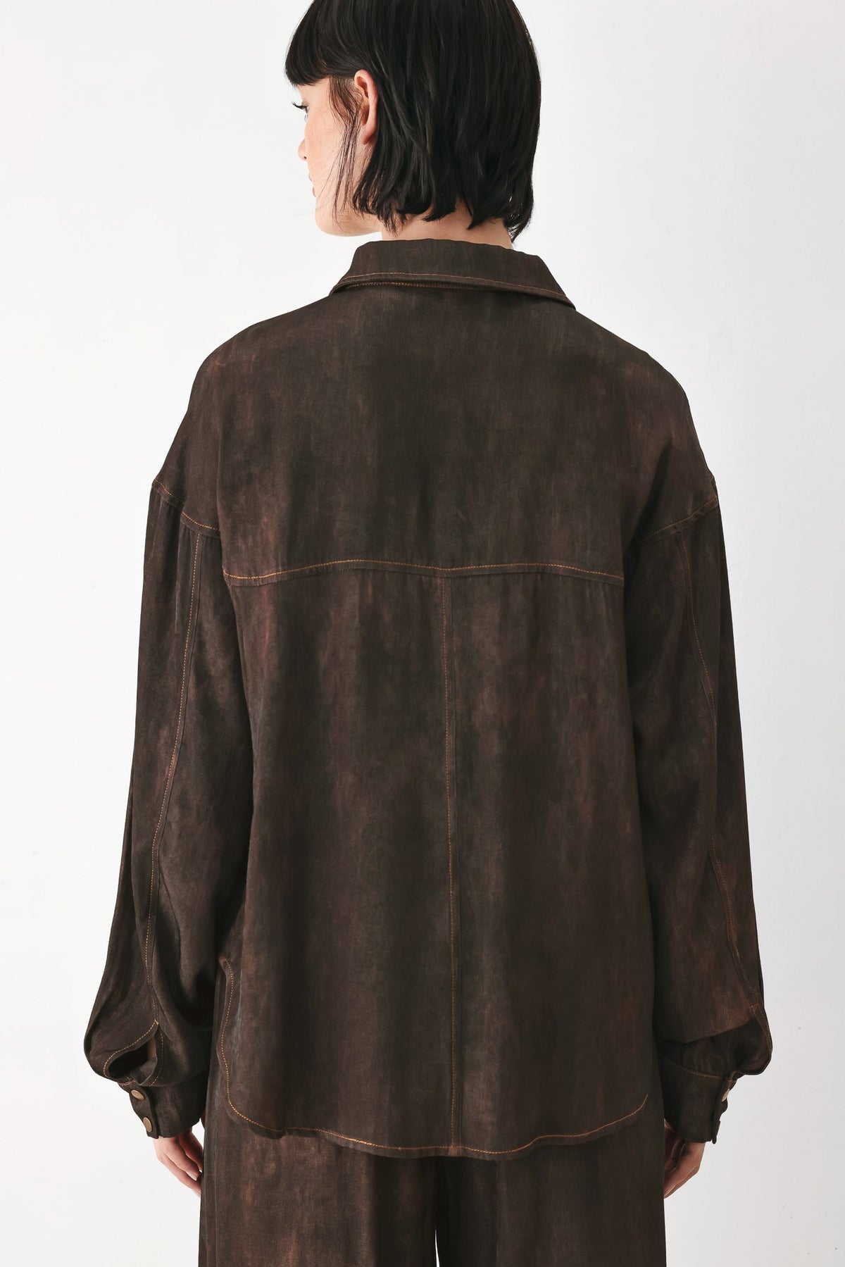 Sable Lounge Woven Top
