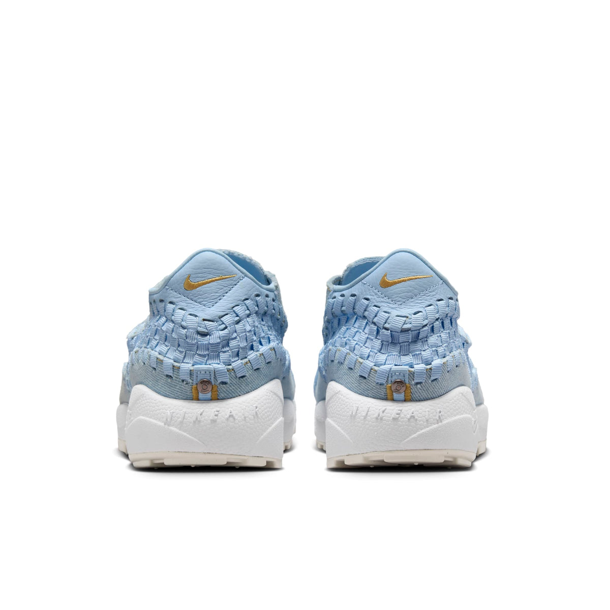 Nike Women's Air Footscape Woven 'Washed Denim Ice Blue' Sneakers