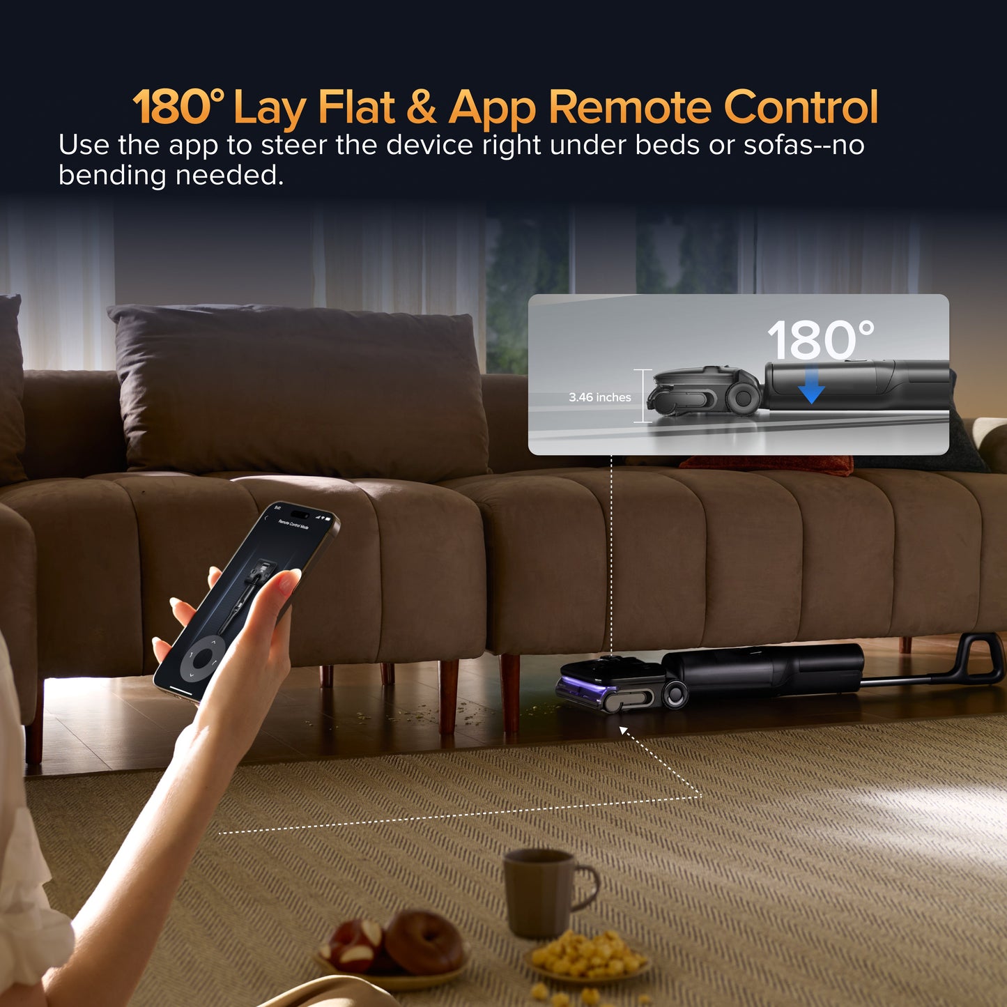 Roborock F25 Ultra Wet & Dry Vacuum with Steam and High Temperature Cleaning