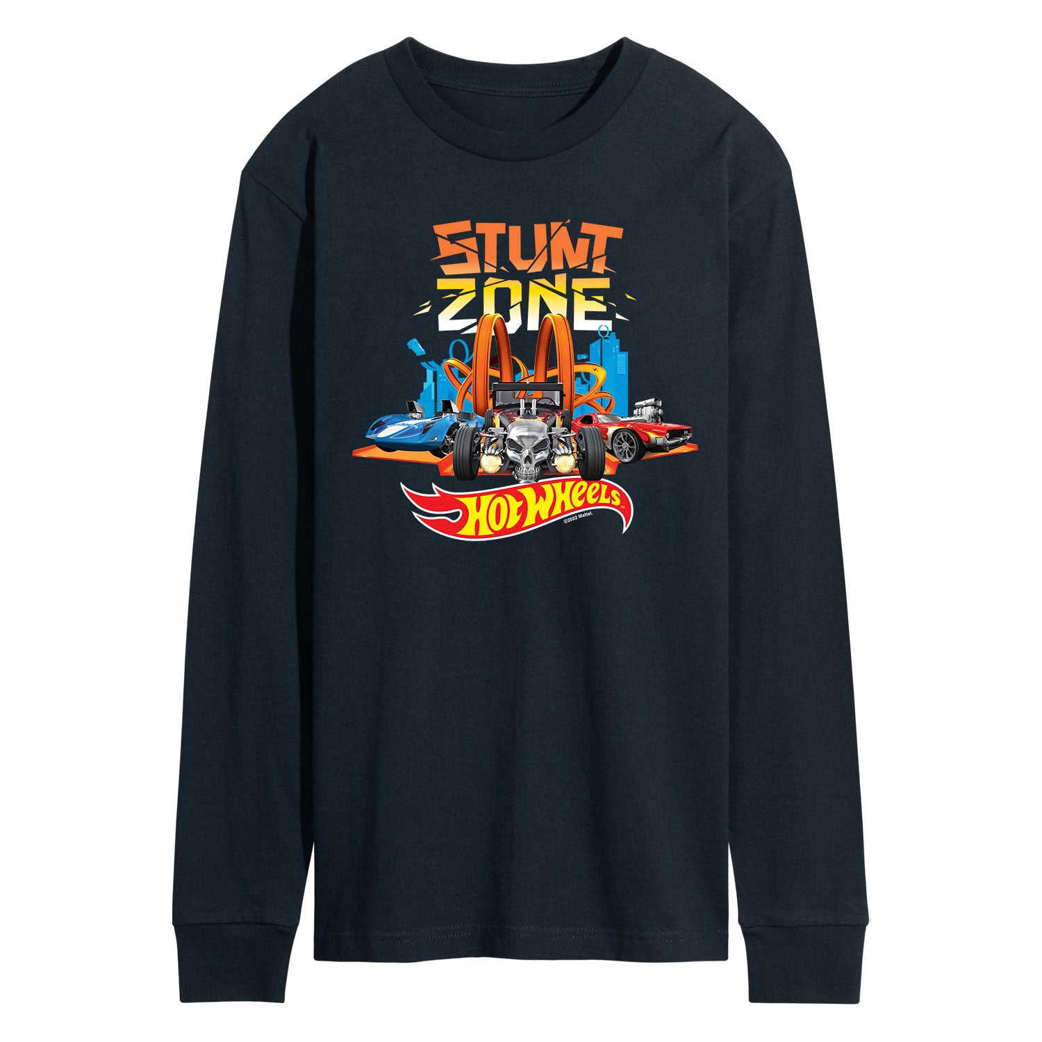 Men's - Hot Wheels - Stunt Zone Long Sleeve Graphic T-Shirt – Zulily