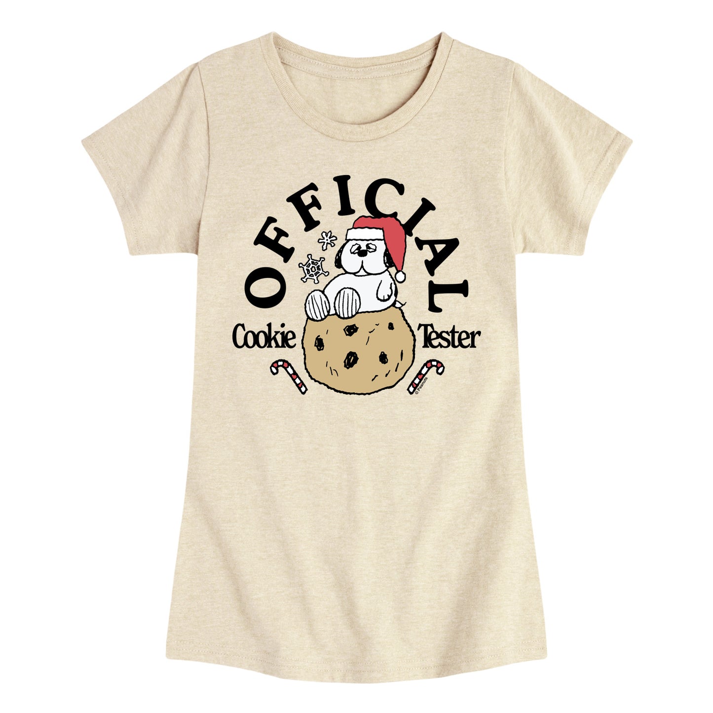 Peanuts - Official Cookie Tester Olaf - Youth Girls Short Sleeve T-Shirt