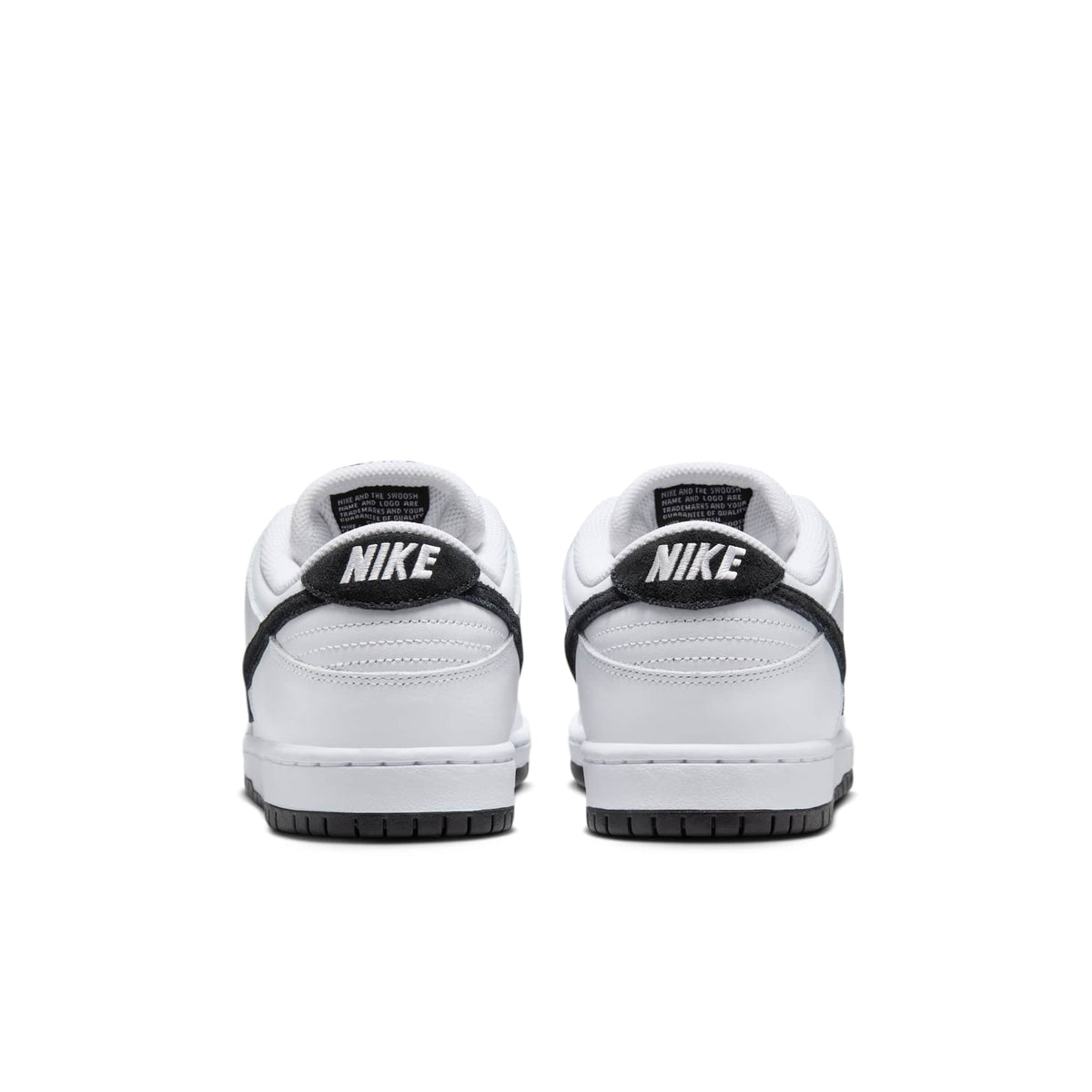Nike Men's Sb Dunk Low 'White Black' Sneakers