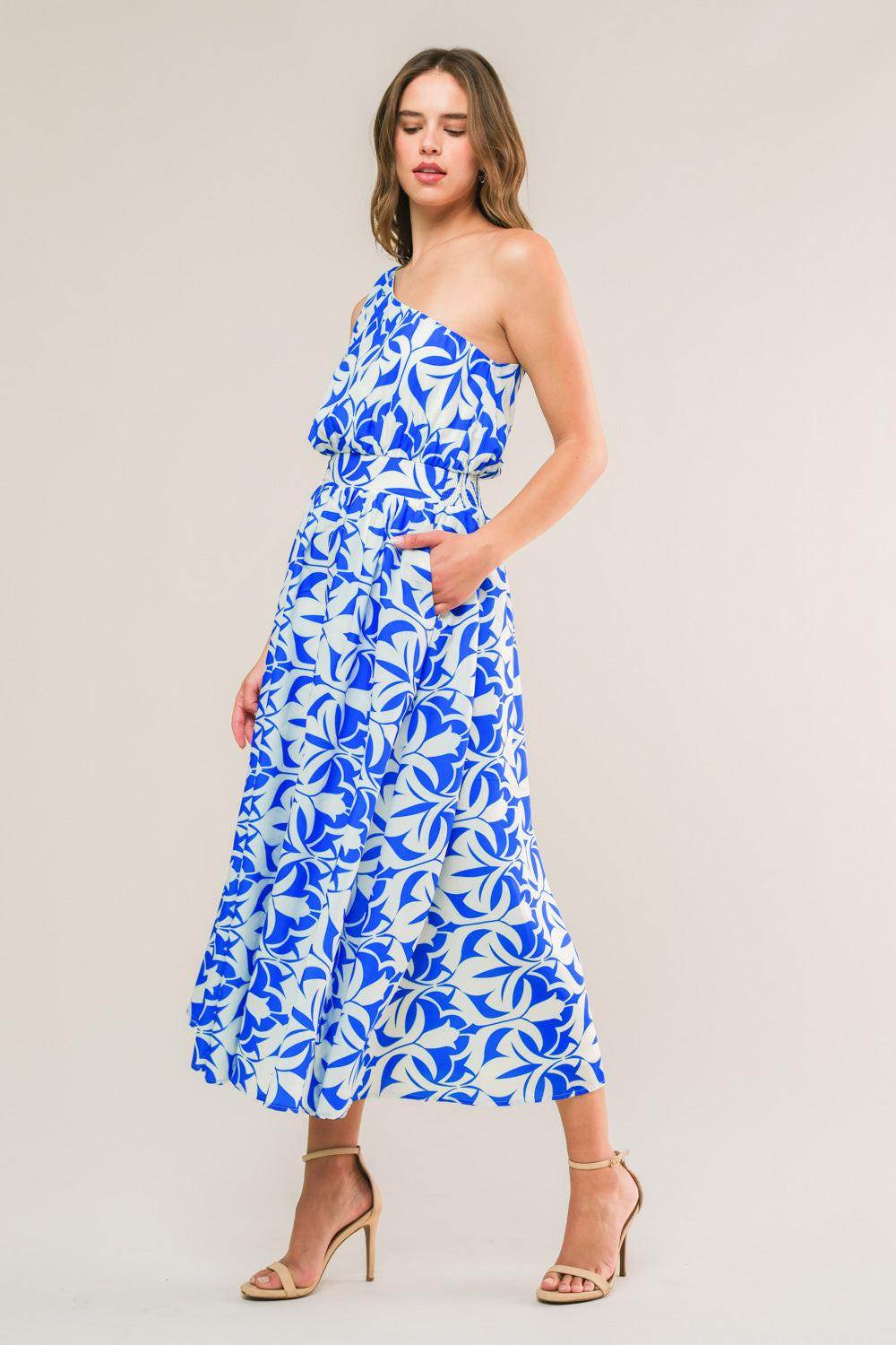 Feel the Beat Woven Midi Dress