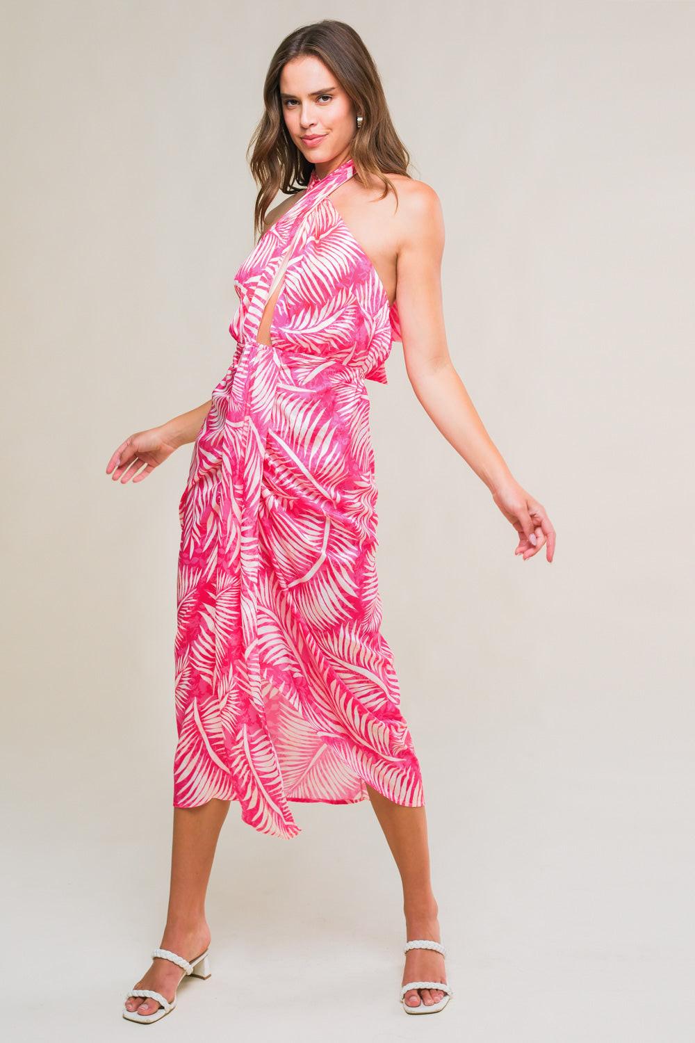Breezy Walks Midi Dress