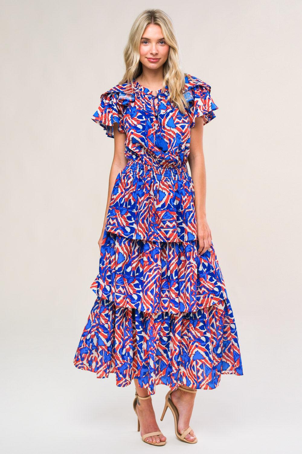 fun midi dress Back to Woven – Zulily NEW | Entro 🤝 truefit:root:lex-long-sleeve-mini-dress-black while the bold floral Size:US 26