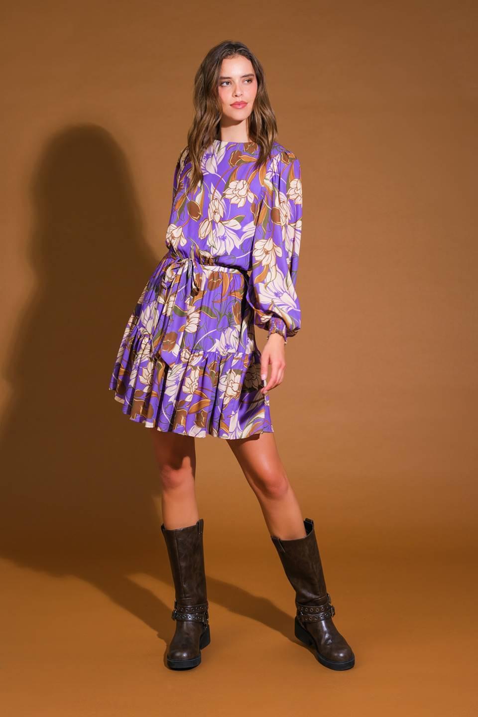 Urban Oasis Woven Mini Dress