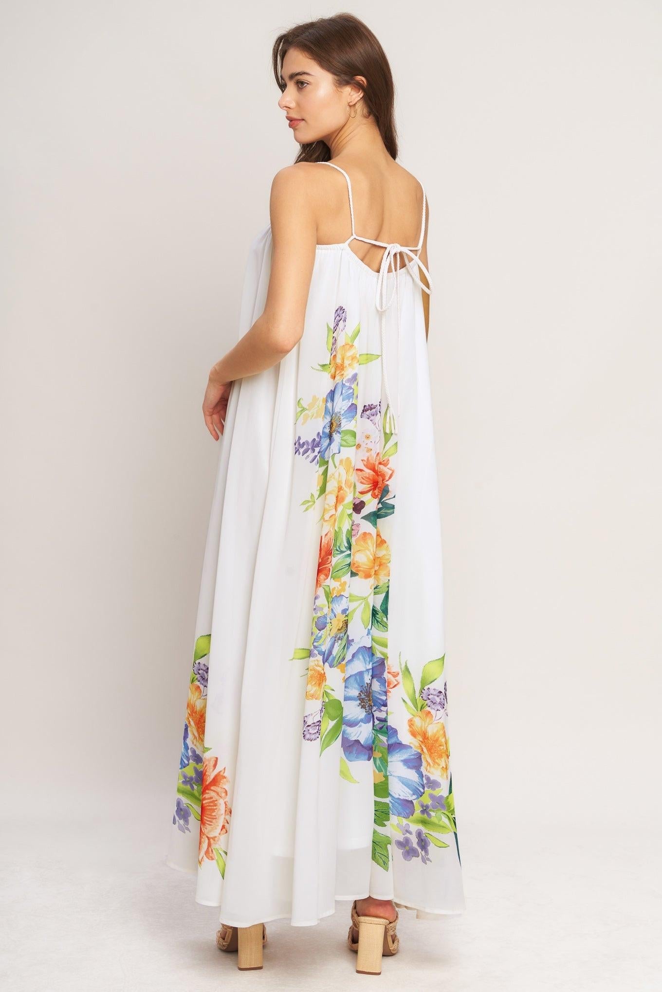 Garden Air Woven Ankle Dress