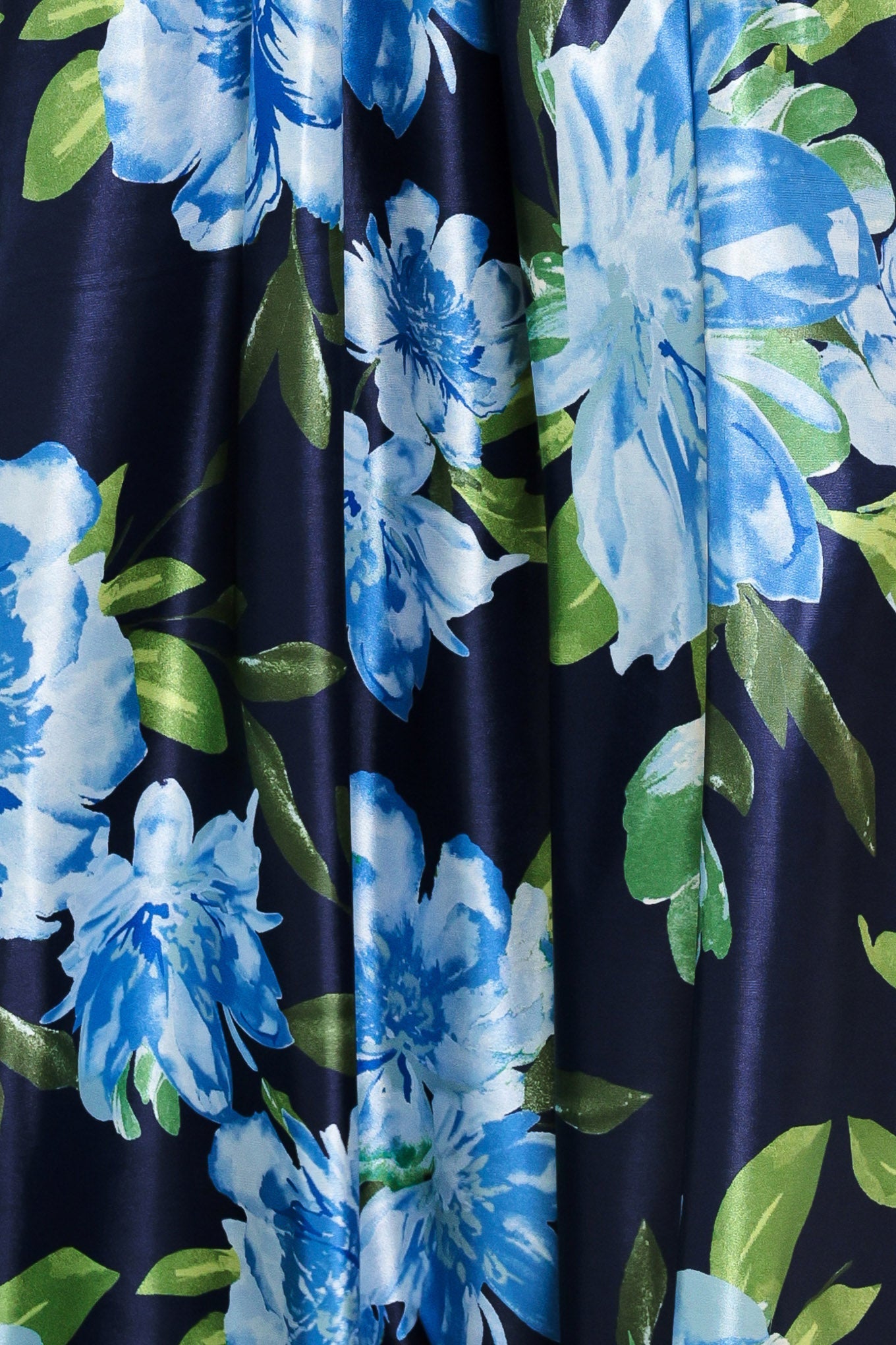 Elegant Blossom Woven Maxi Dress