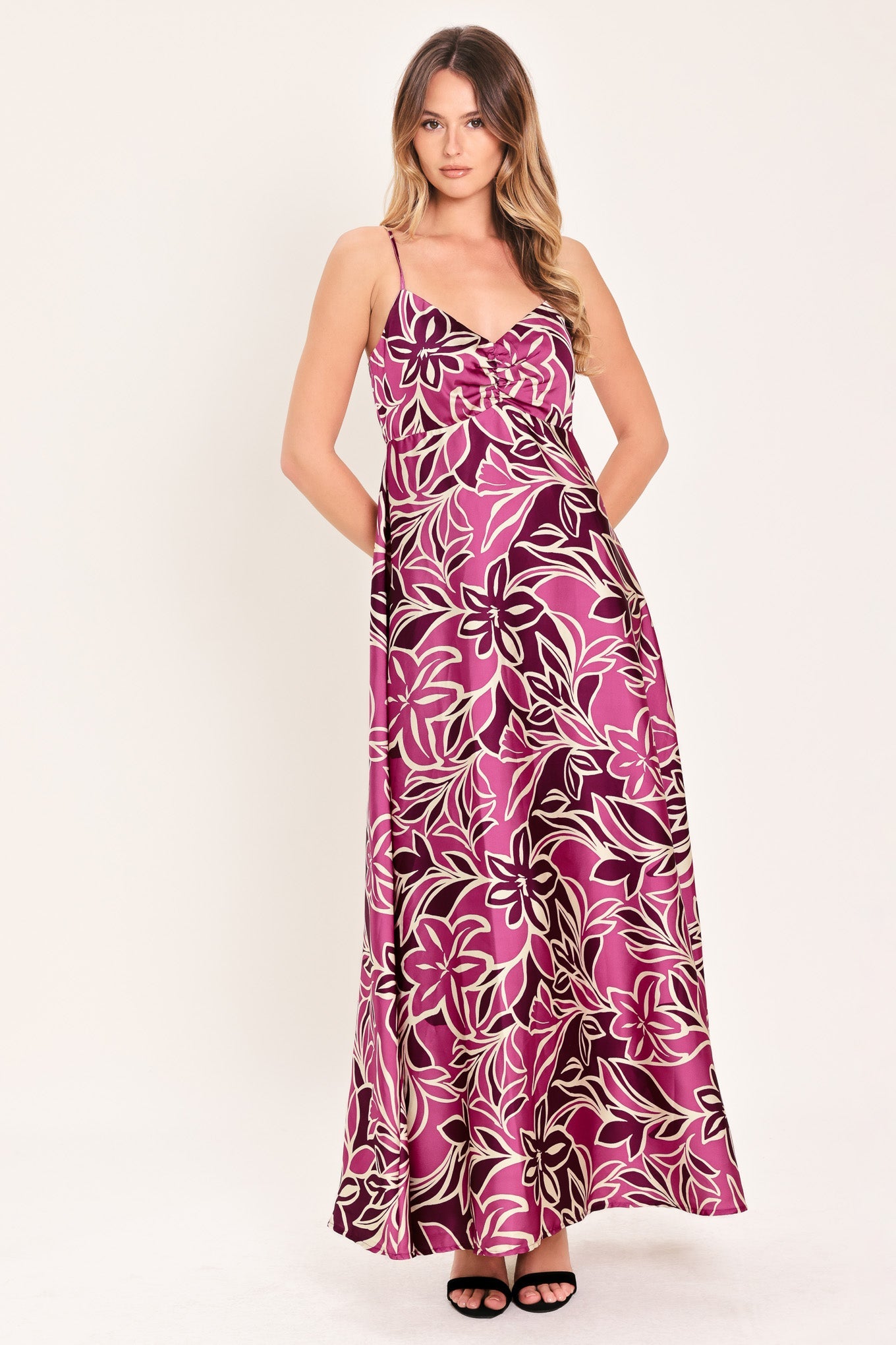 island print maxi dresses Island Time Tropical Print Maxi Dress