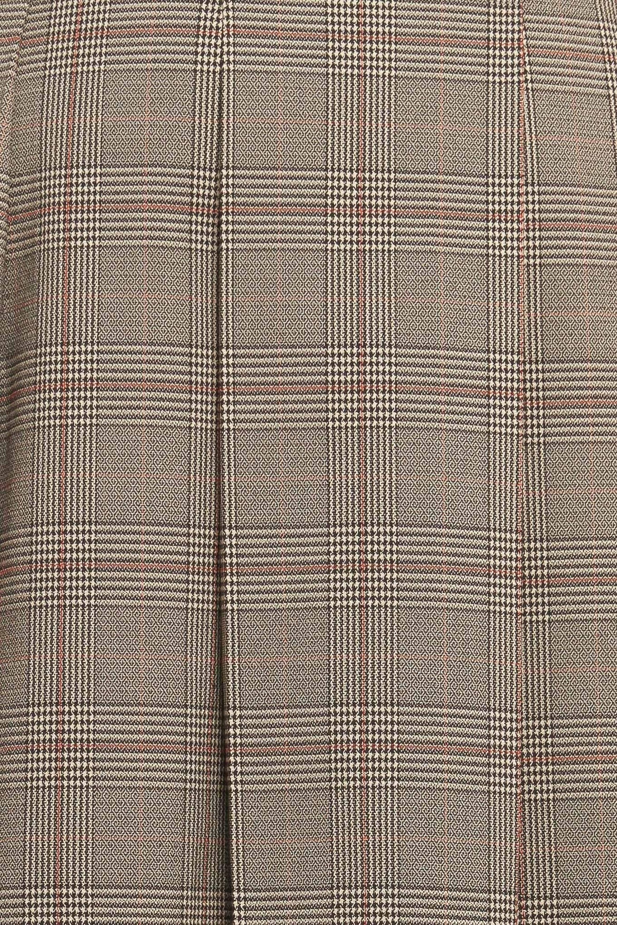 British Trace Woven Midi Skirt