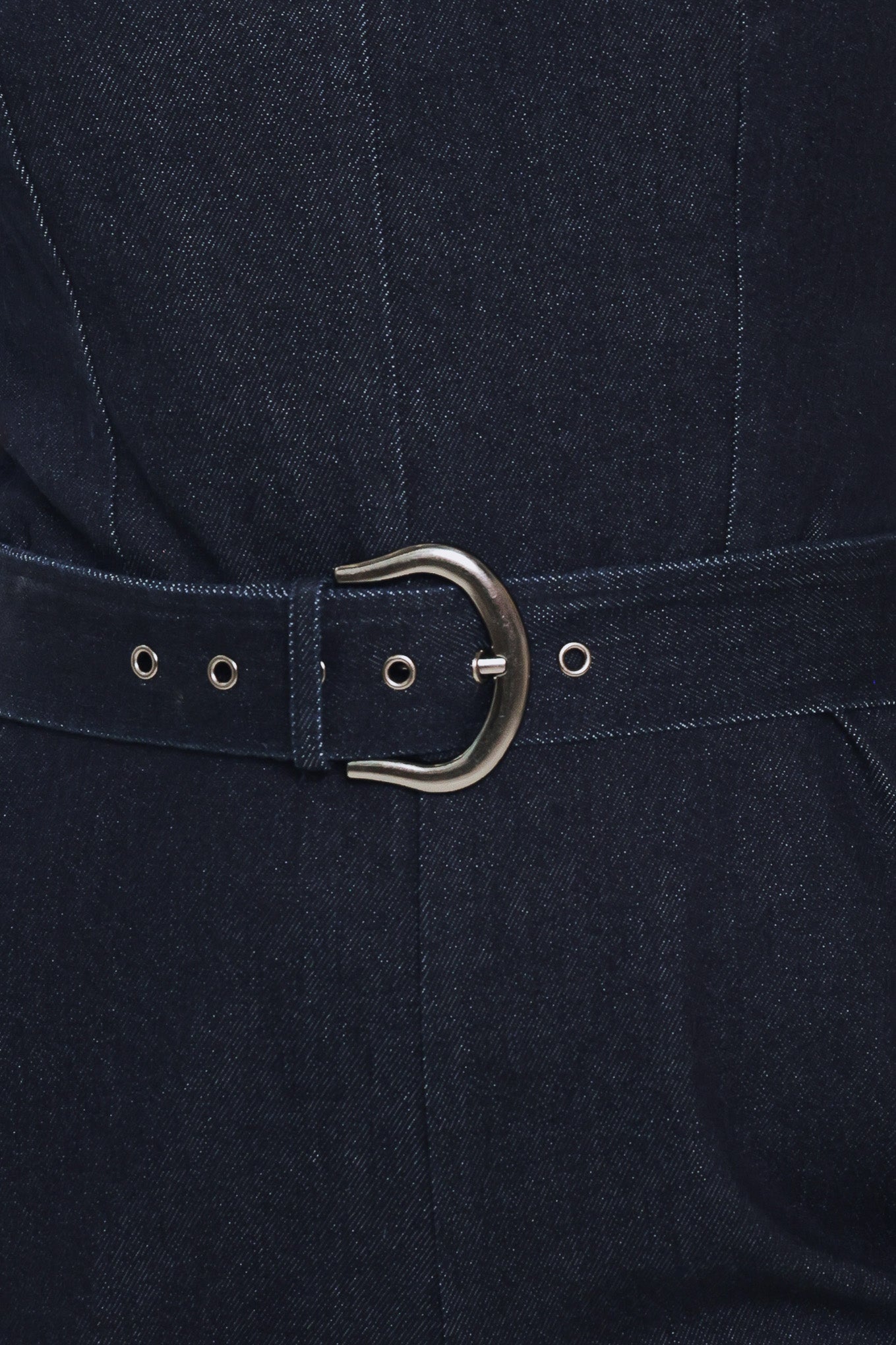 Modern Sweethear Denim Jumpsuit