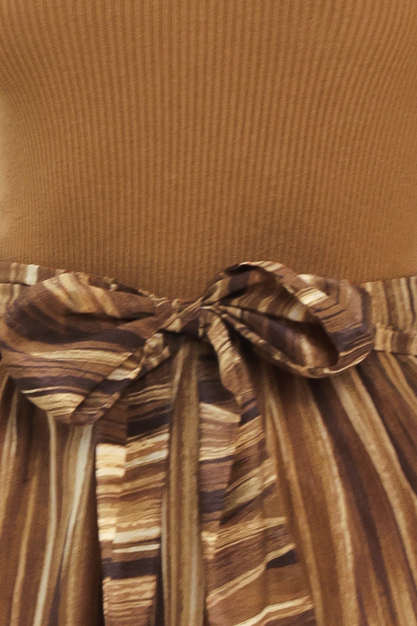 Golden Quill Romance Midi Dress
