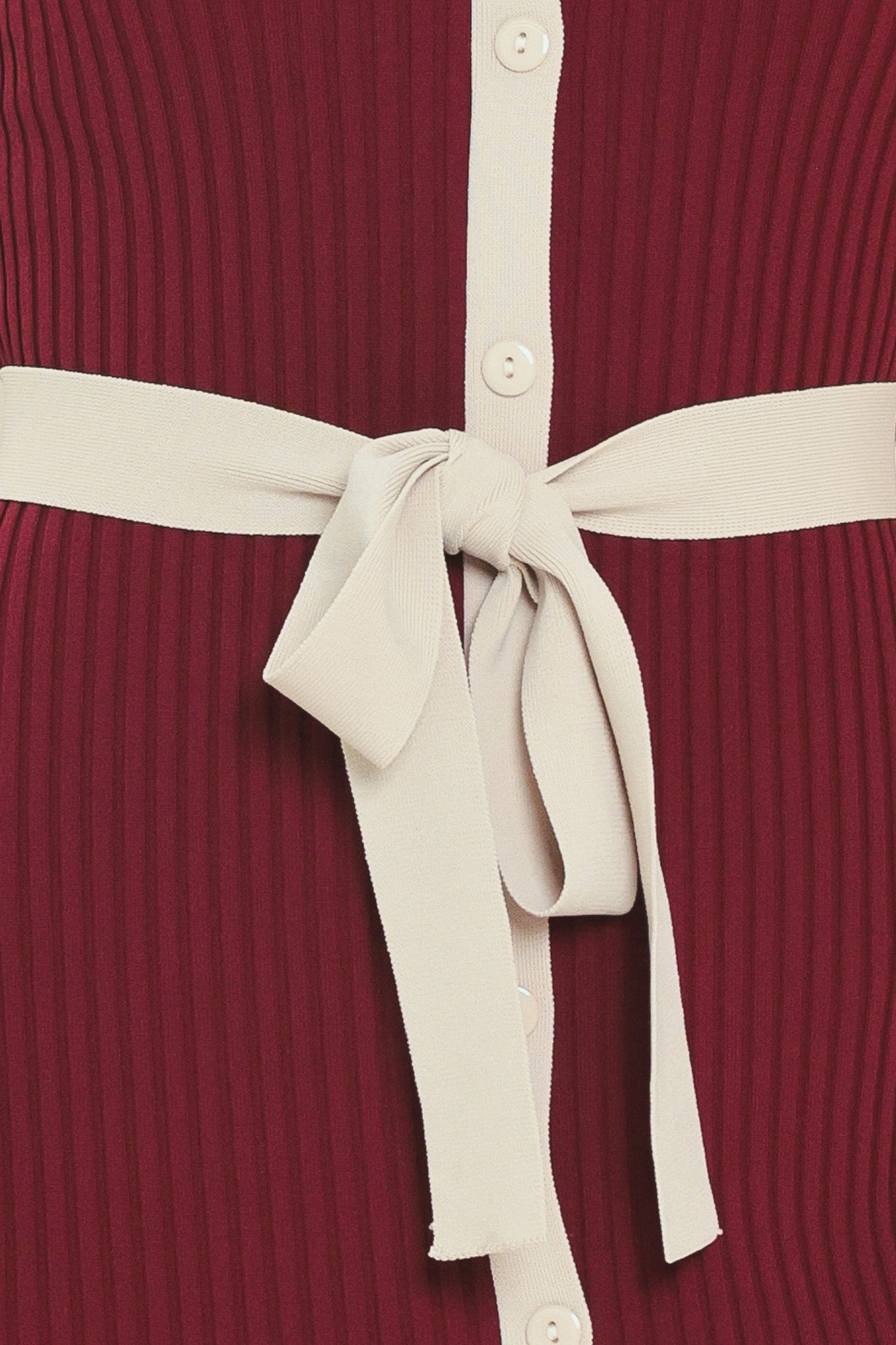 Sweetest Season Button Down Sweater Midi Dress