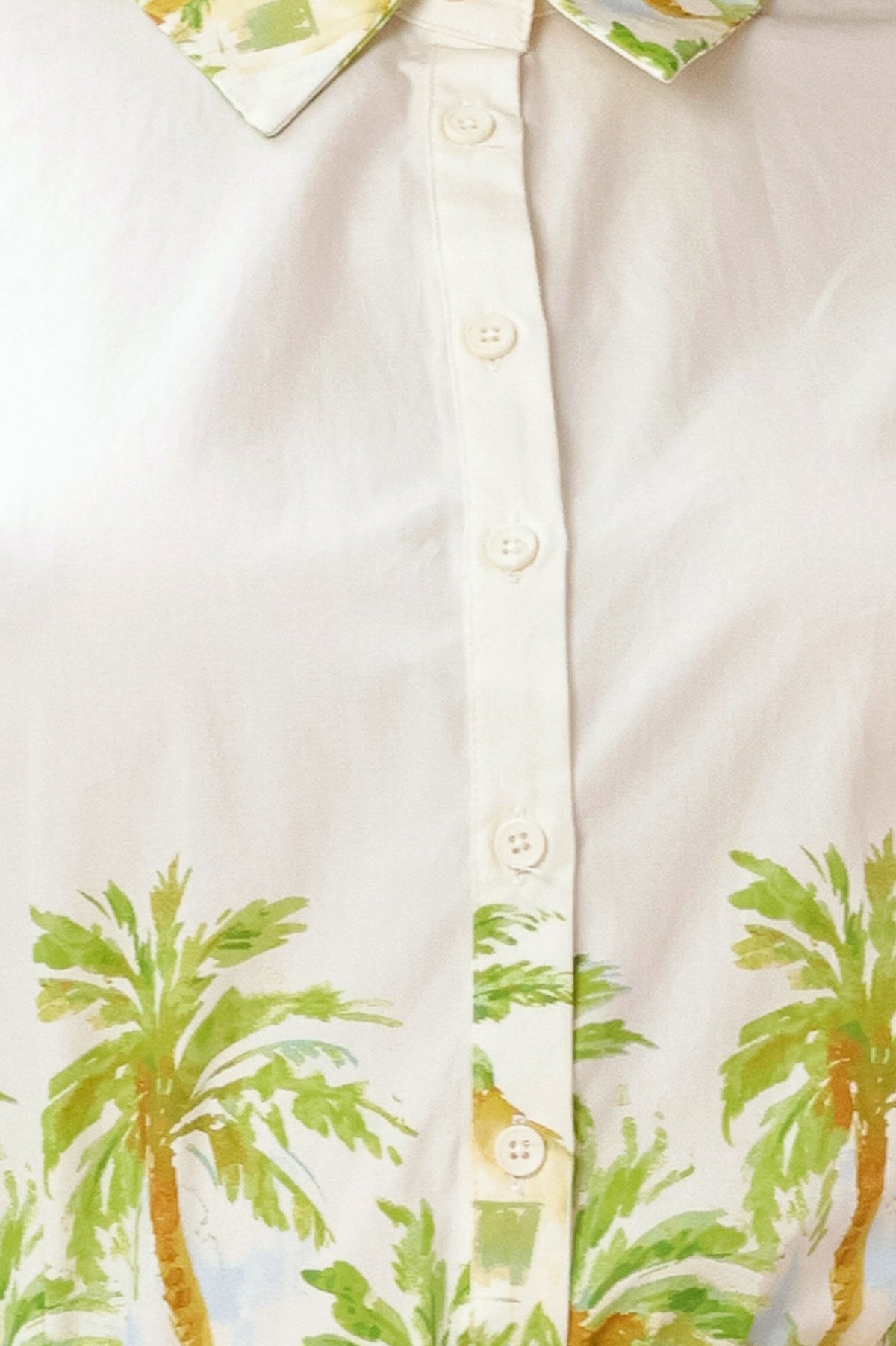 Palm Current Woven Top