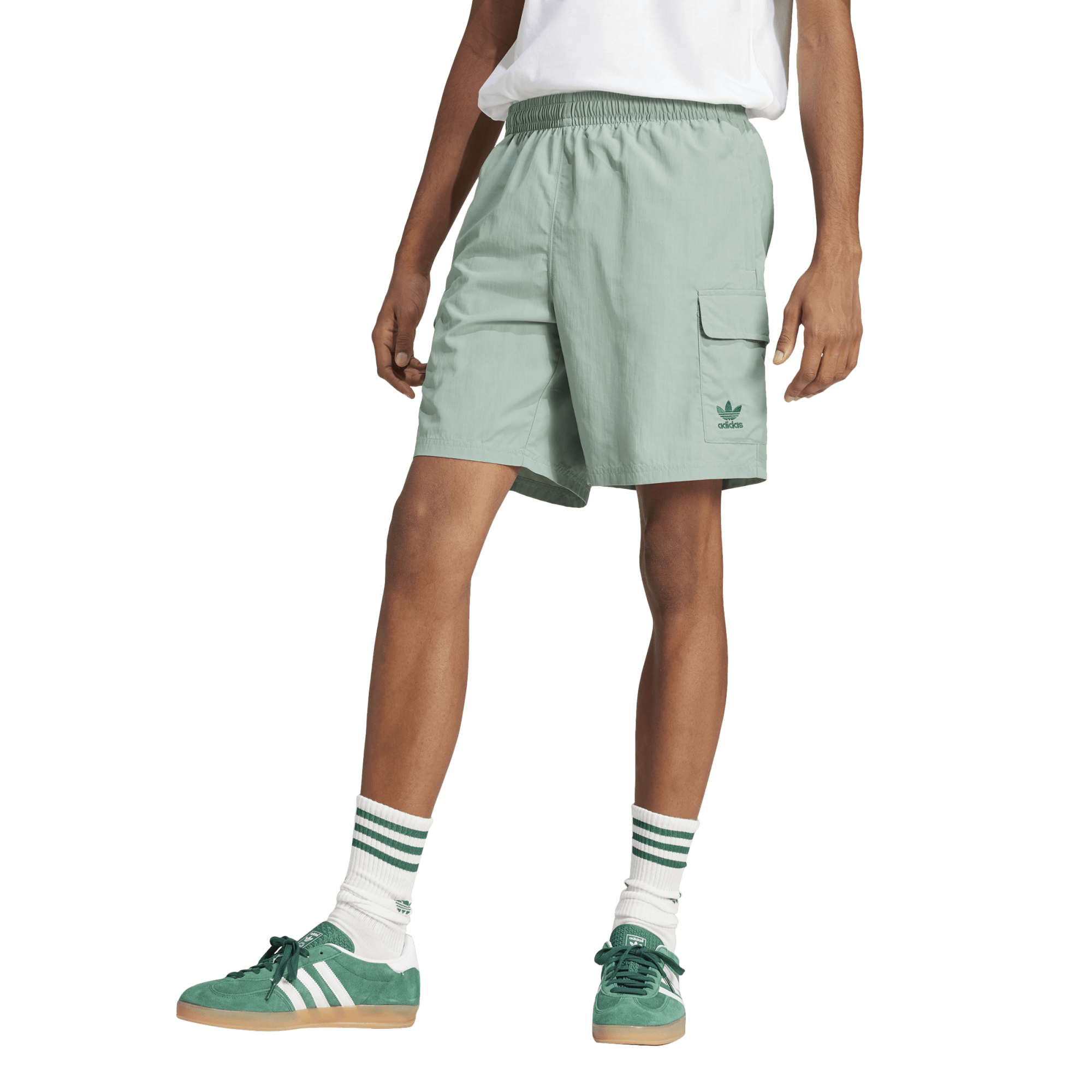 jp4786] Mens adidas Essential Woven Cargo Shorts – Zulily