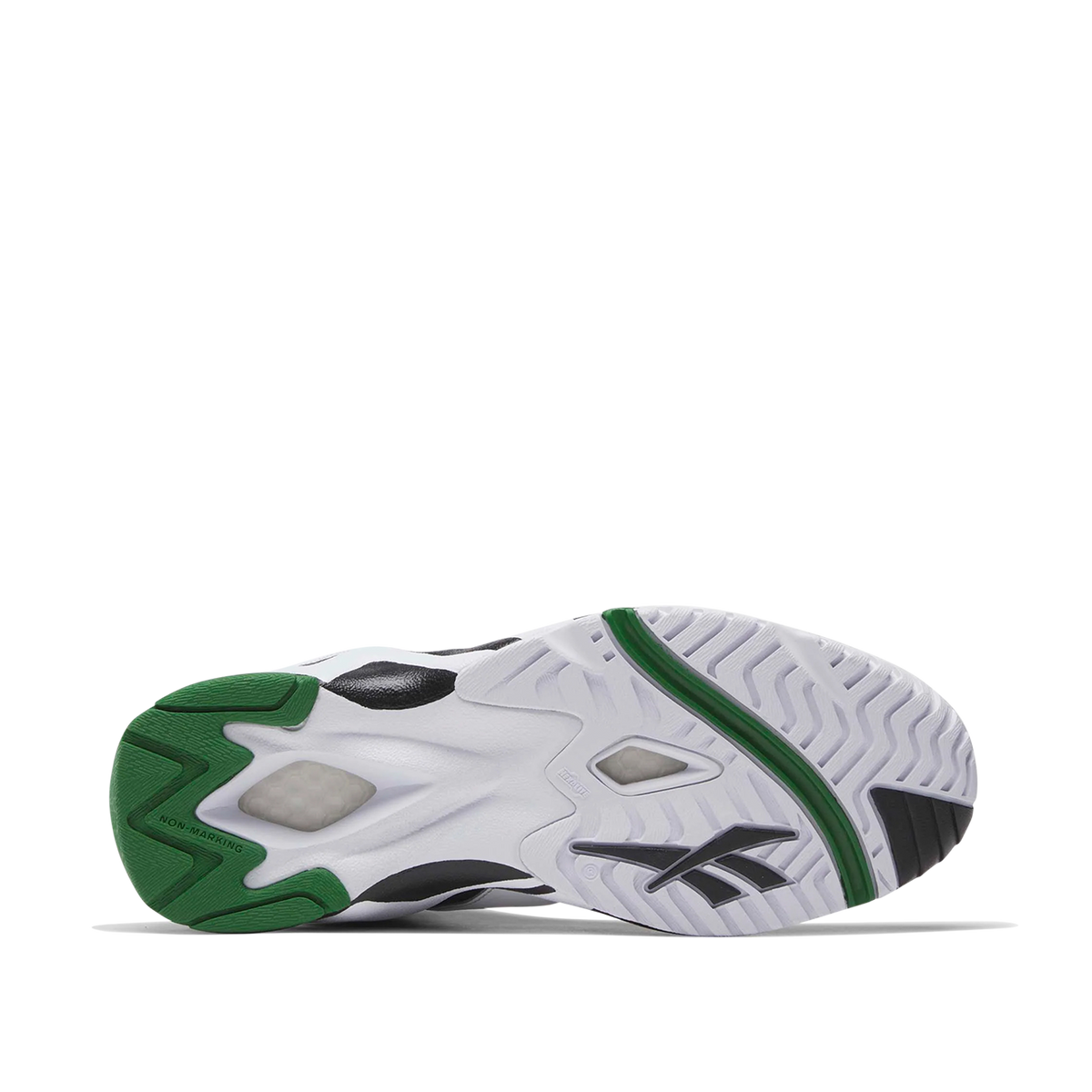 Reebok Men's Ftwwht/Cblack/Glegrn Sneakers