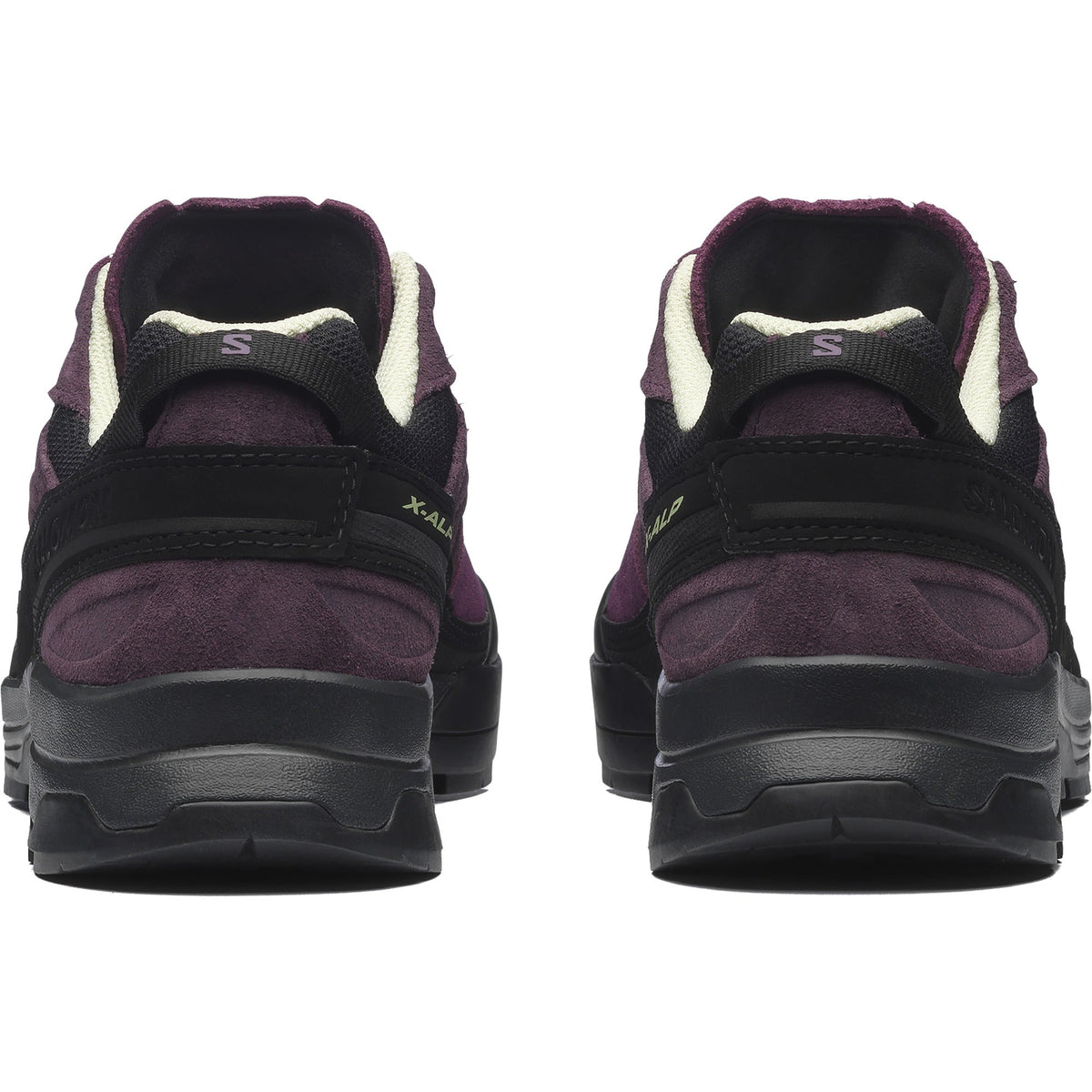 Salomon Men's X-ALP LTR Winter Bloom Plum Perfect Lime Cream