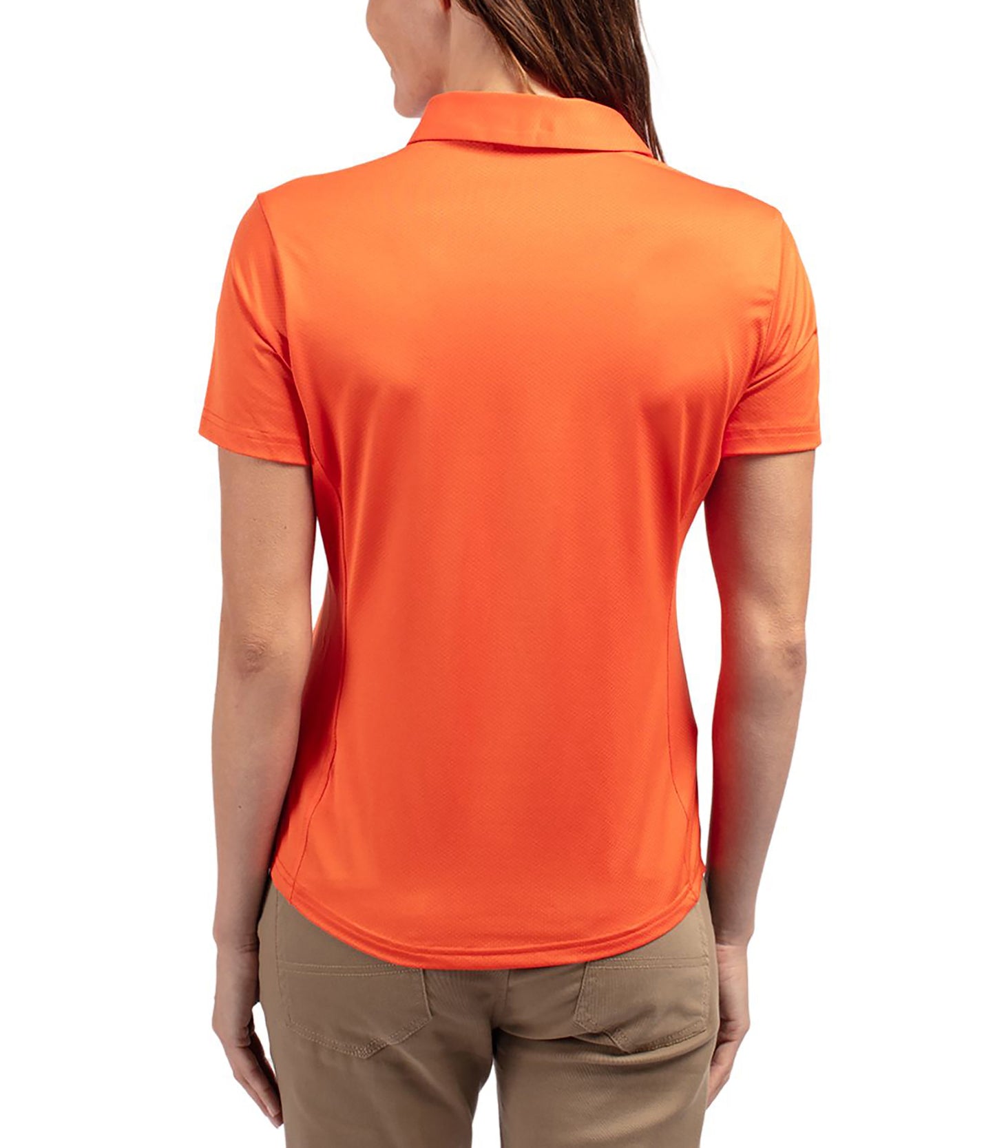 Cutter & Buck Prospect Eco Textured Stretch Recycled Womens Short Sleeve Polo by Cutter & Buck Apparel