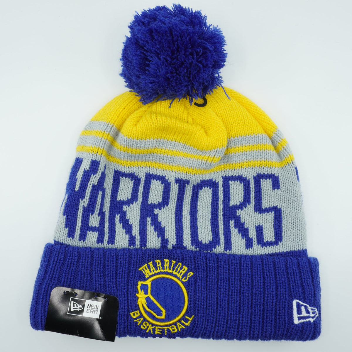 New Era Men's NBA Golden State Warriors Team Pride Pom Hats