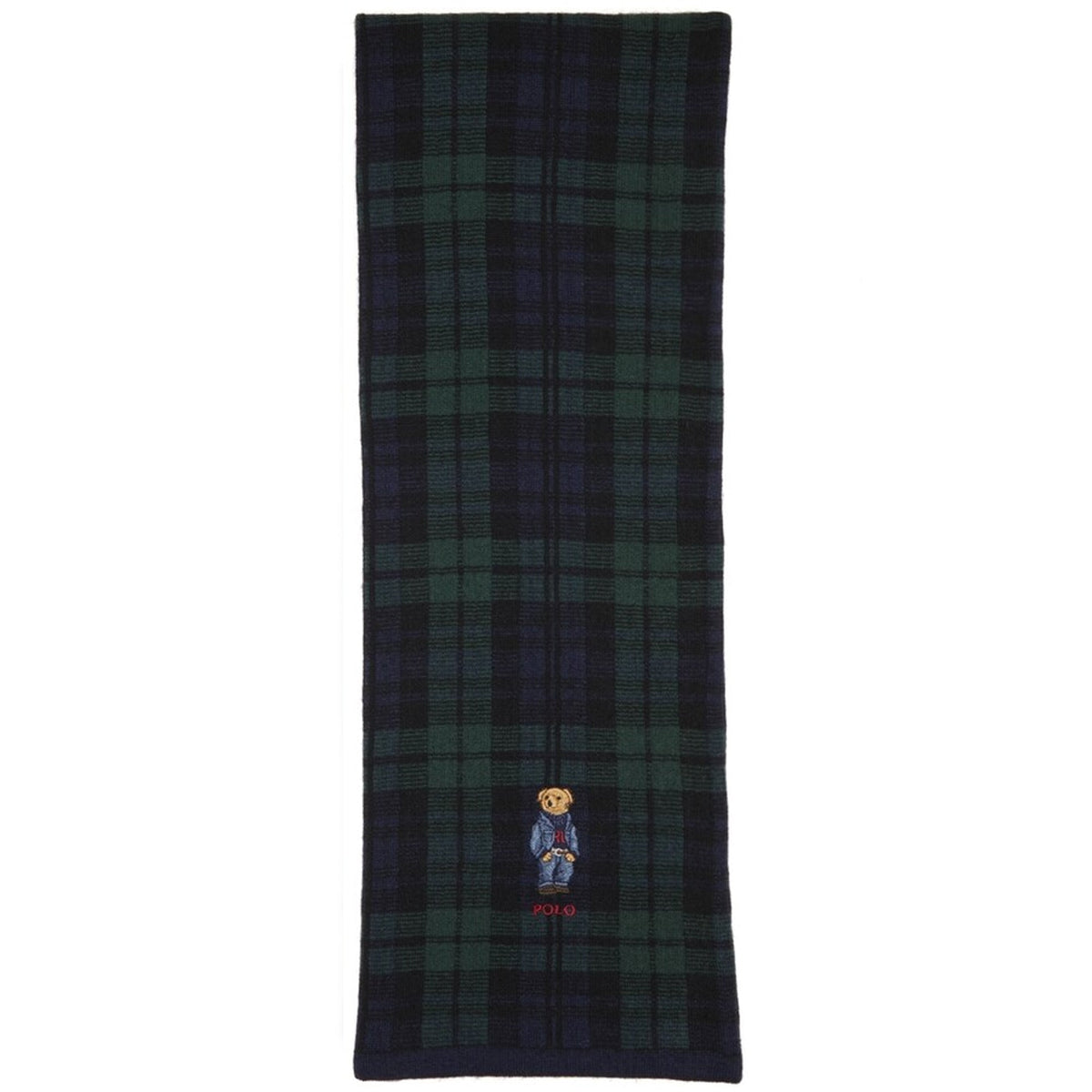 Polo Ralph Lauren Men's Plaid Bear Scarf Polos