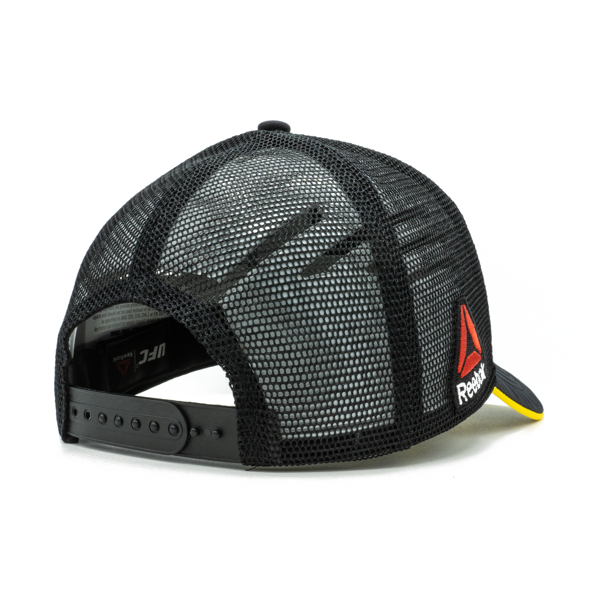 Reebok Men's UFC Brazil Mesh Trucker Snapback Hat Hats