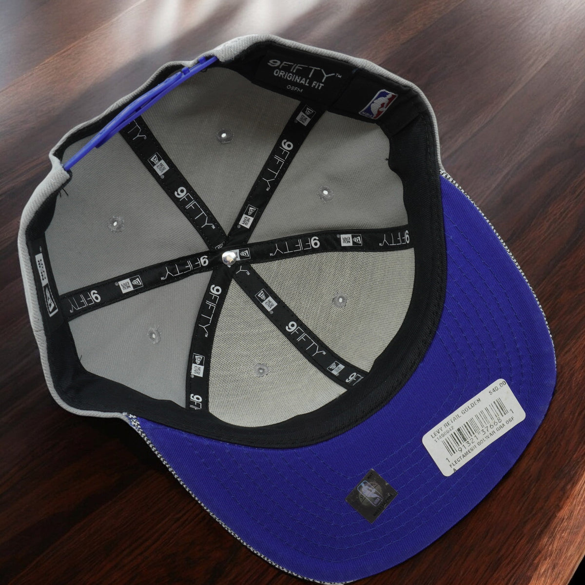 New Era Men's NBA Golden State Warriors Reflective Amesh 950 Snapback Hats
