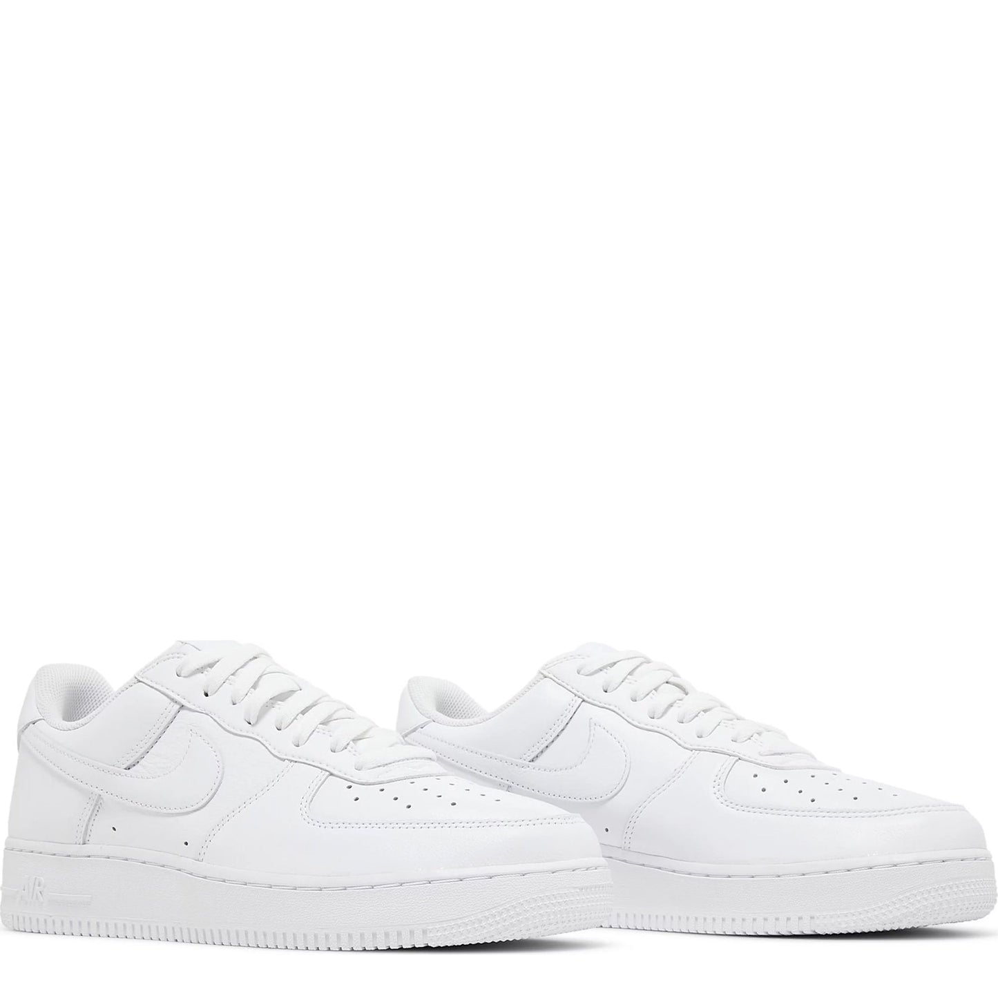 Nike Men's Air Force 1 '07 Low 'Color Of The Month Triple White' Sneakers