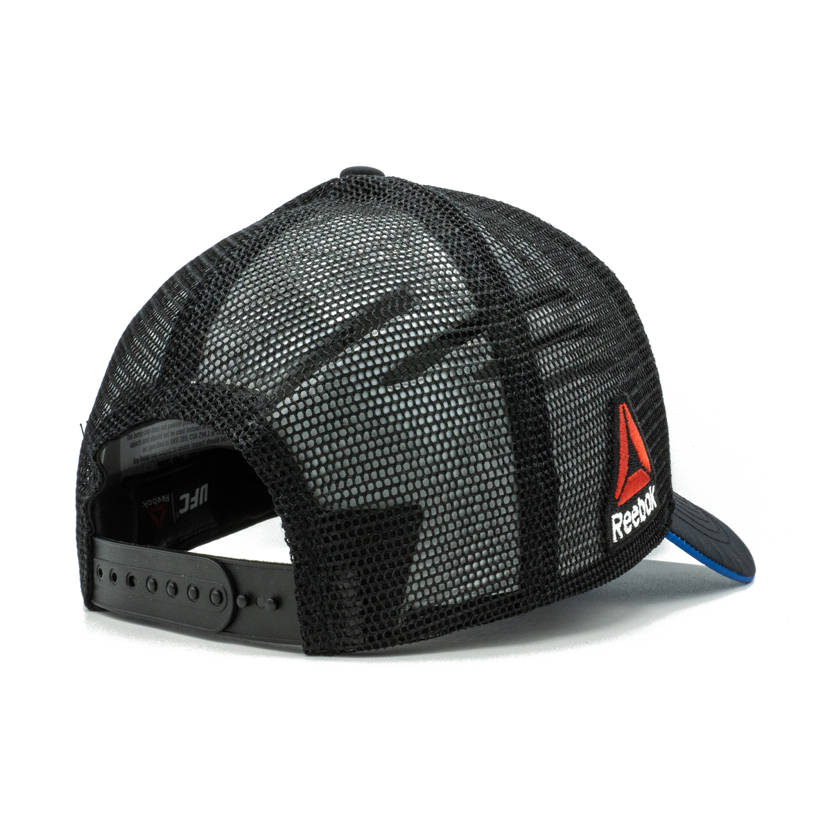 Reebok Men's UFC Usa Mesh Trucker Snapback Hat Hats
