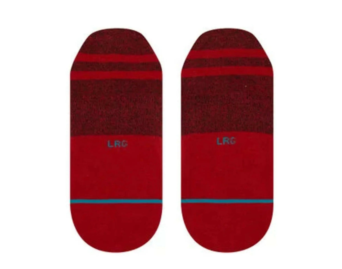 Stance Gamut 2 No Show Men Socks Dahlia Red