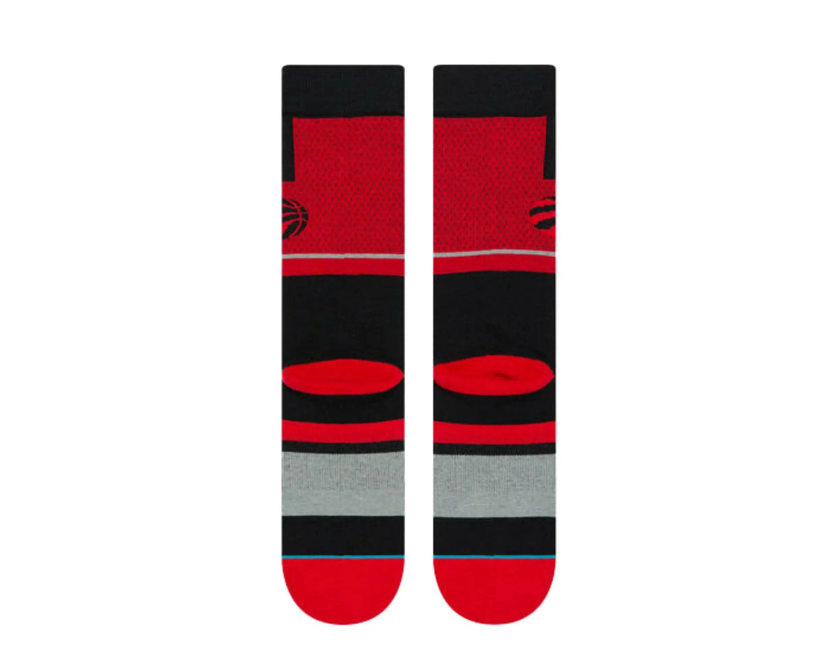 Stance Raptors Shortcut NBA Crew Socks Red/Black