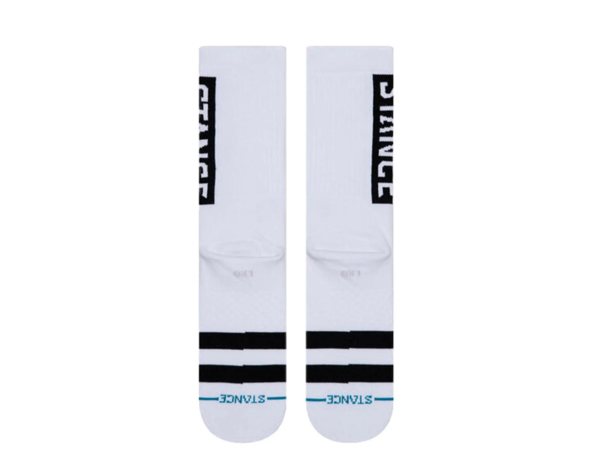 Stance UnCommon Solids Classic OG Crew Socks White